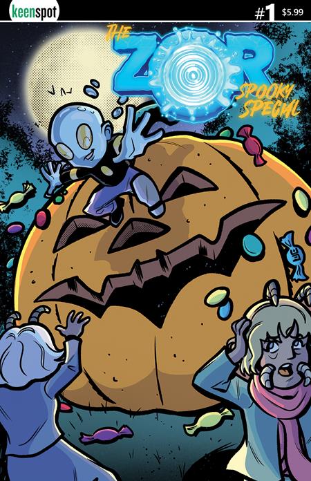 ZOR SPOOKY SPECIAL #1 ONE SHOT CVR B ERICK MARSHALL VAR