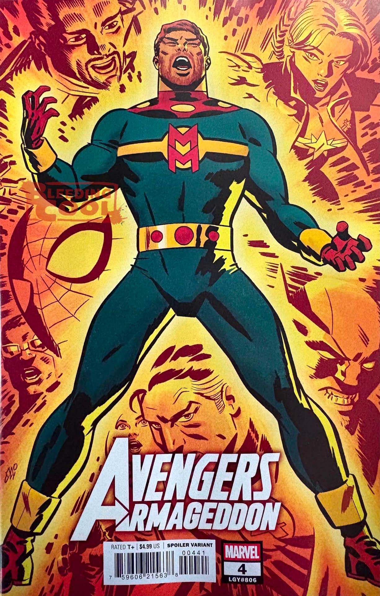AVENGERS ARMAGEDDON #4 MICHAEL CHO SPOILER VAR CVR D