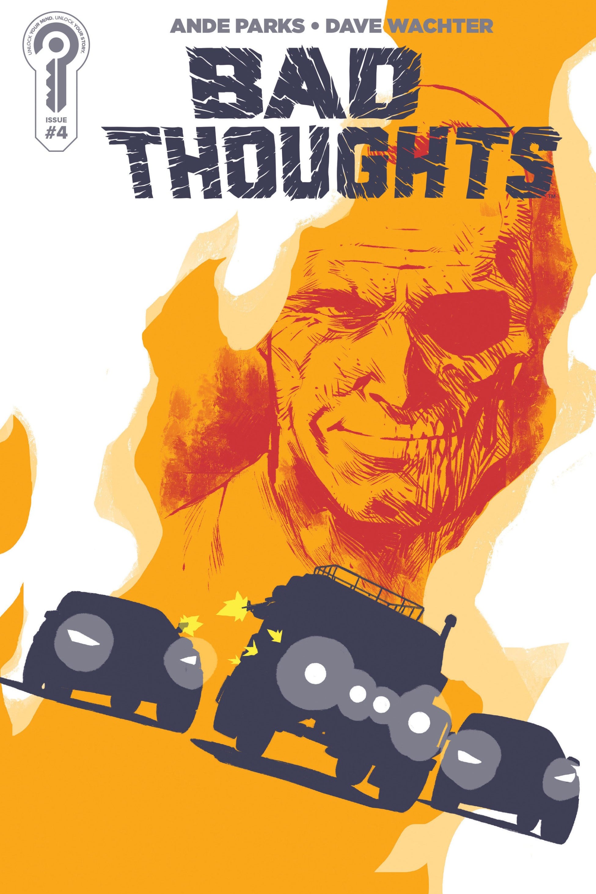 BAD THOUGHTS #4 COVER A DAVE WACHTER CVR A
