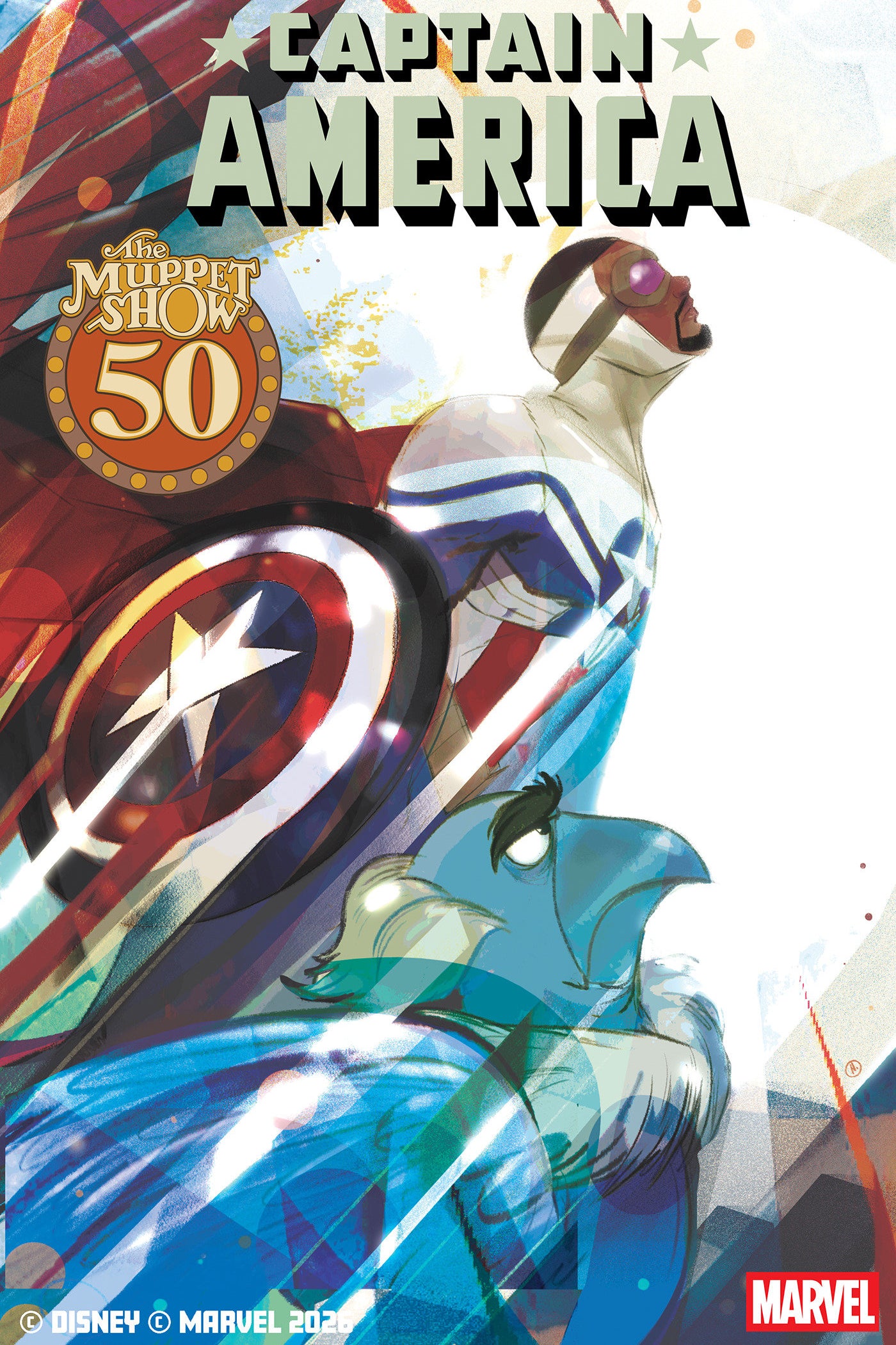 CAPTAIN AMERICA #15 NICOLETTA BALDARI MUPPETS CVR ARM CVR C