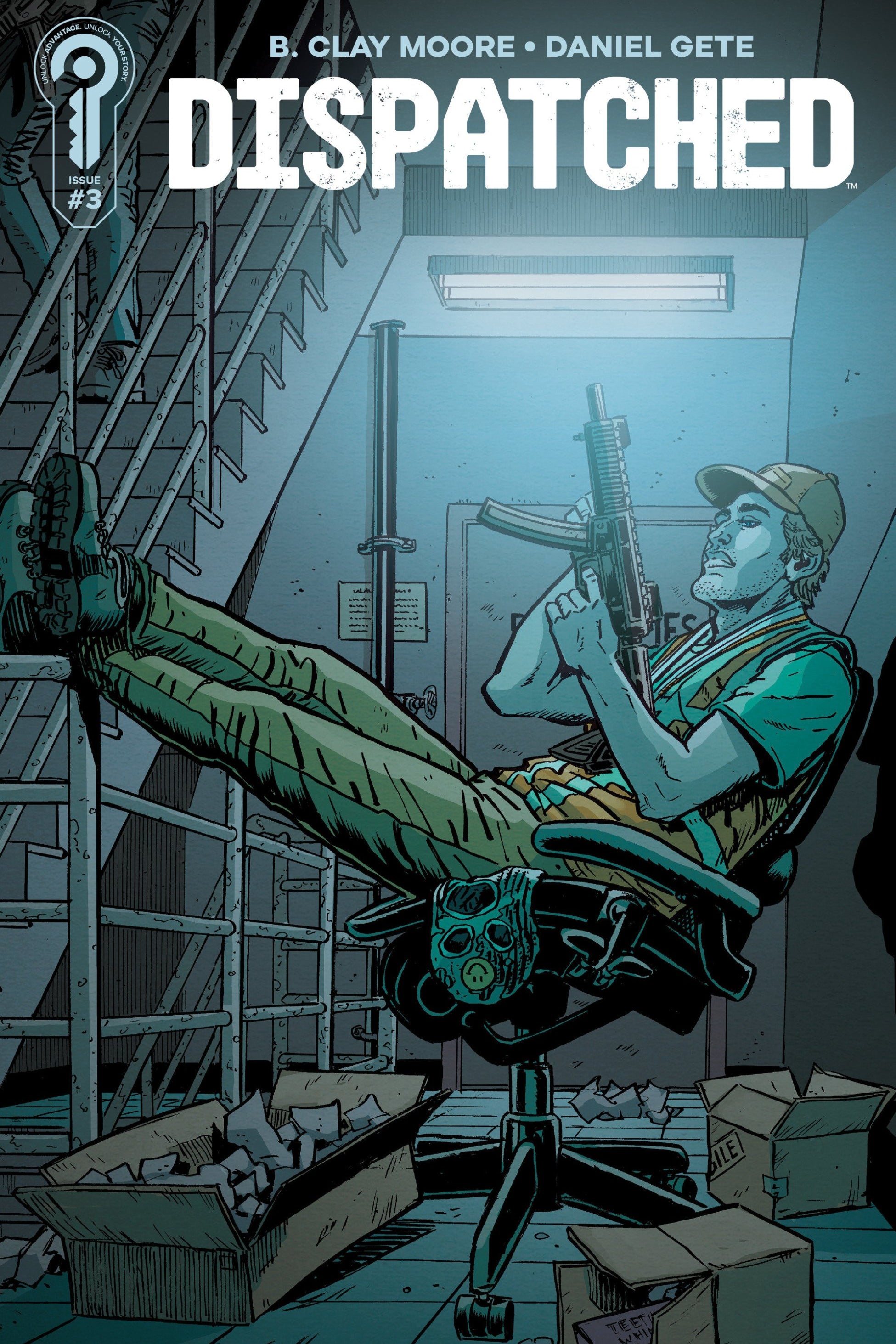DISPATCHED #3 COVER B DAVID LAPHAM CVR B