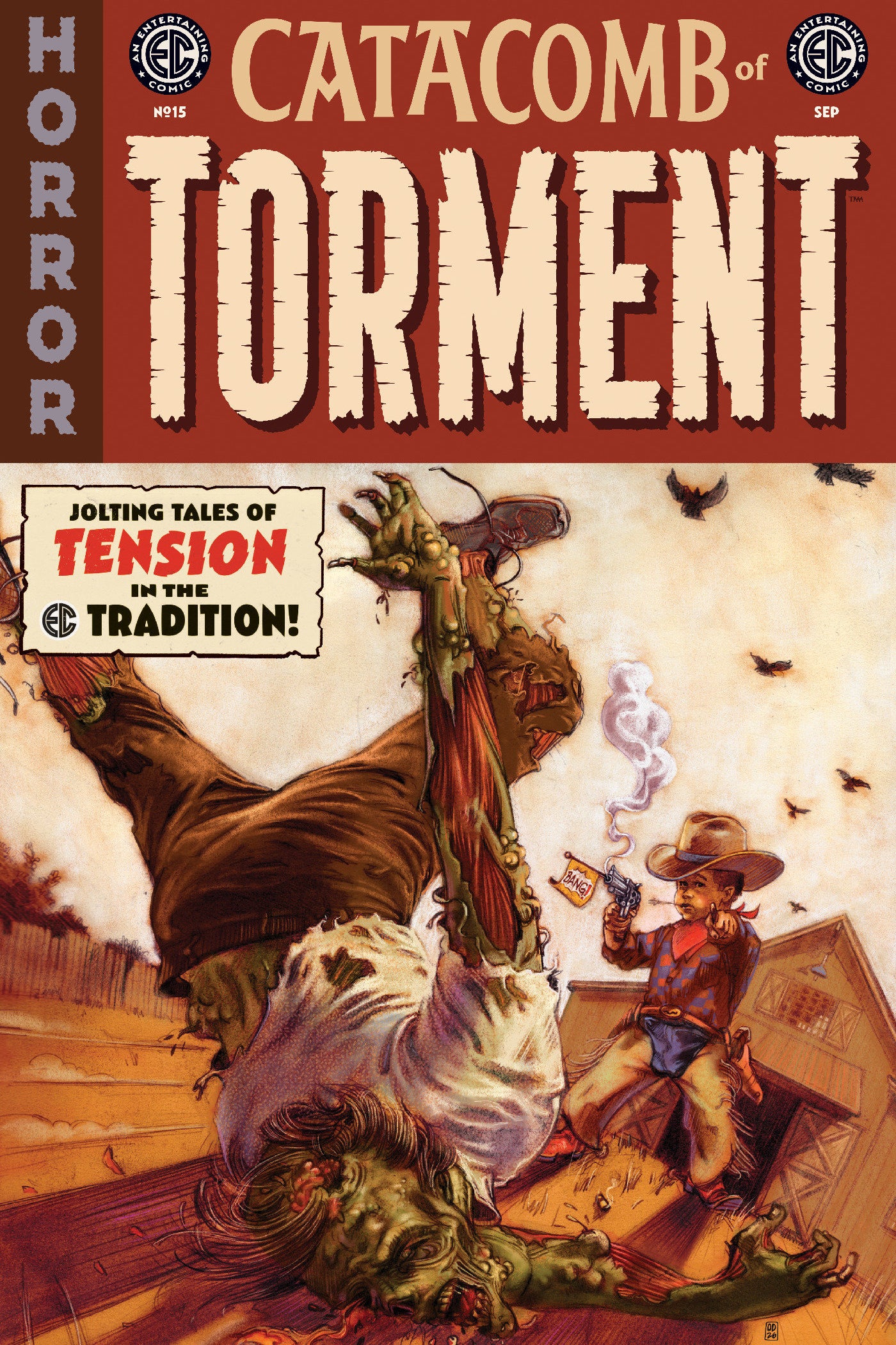 EC CATACOMB OF TORMENT #15 CVR A OLIVER DOMINGUEZ