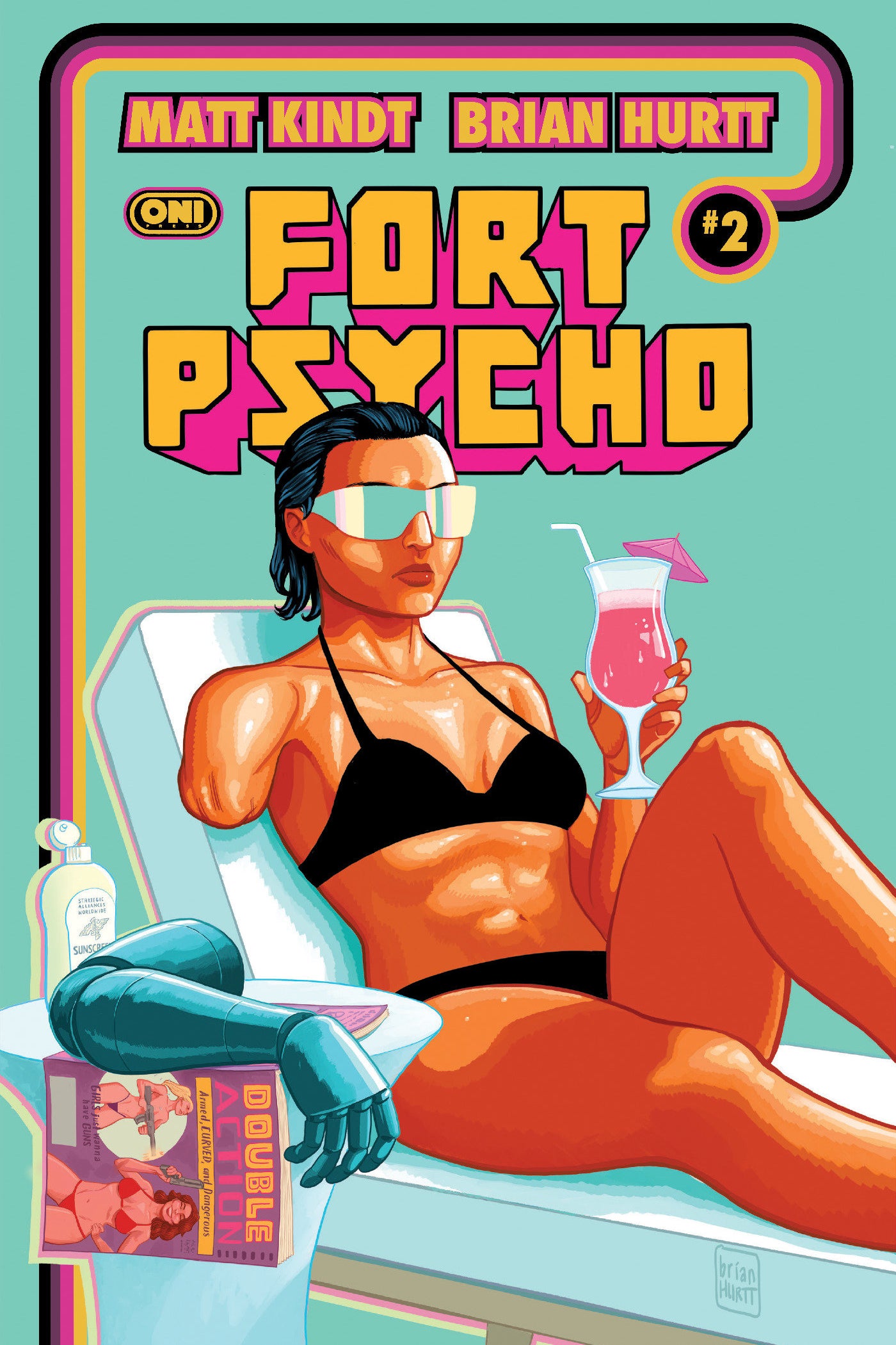FORT PSYCHO #2 CVR A BRIAN HURTT