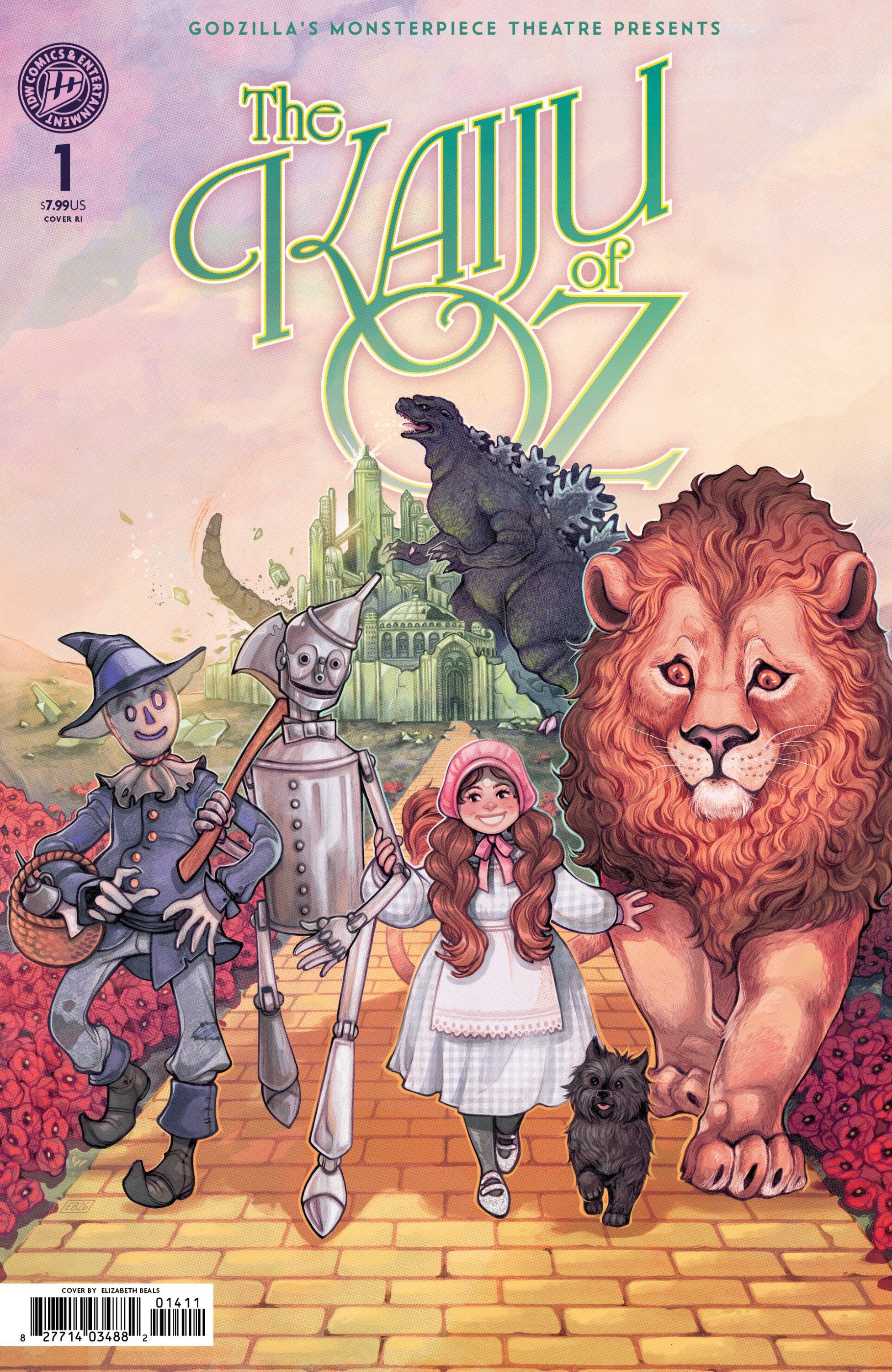 GODZILLAS MONSTERPIECE THEATRE PRESENTS THE KAIJU OF OZ VAR RI 10 BEALS CVR E 1:10 INCV