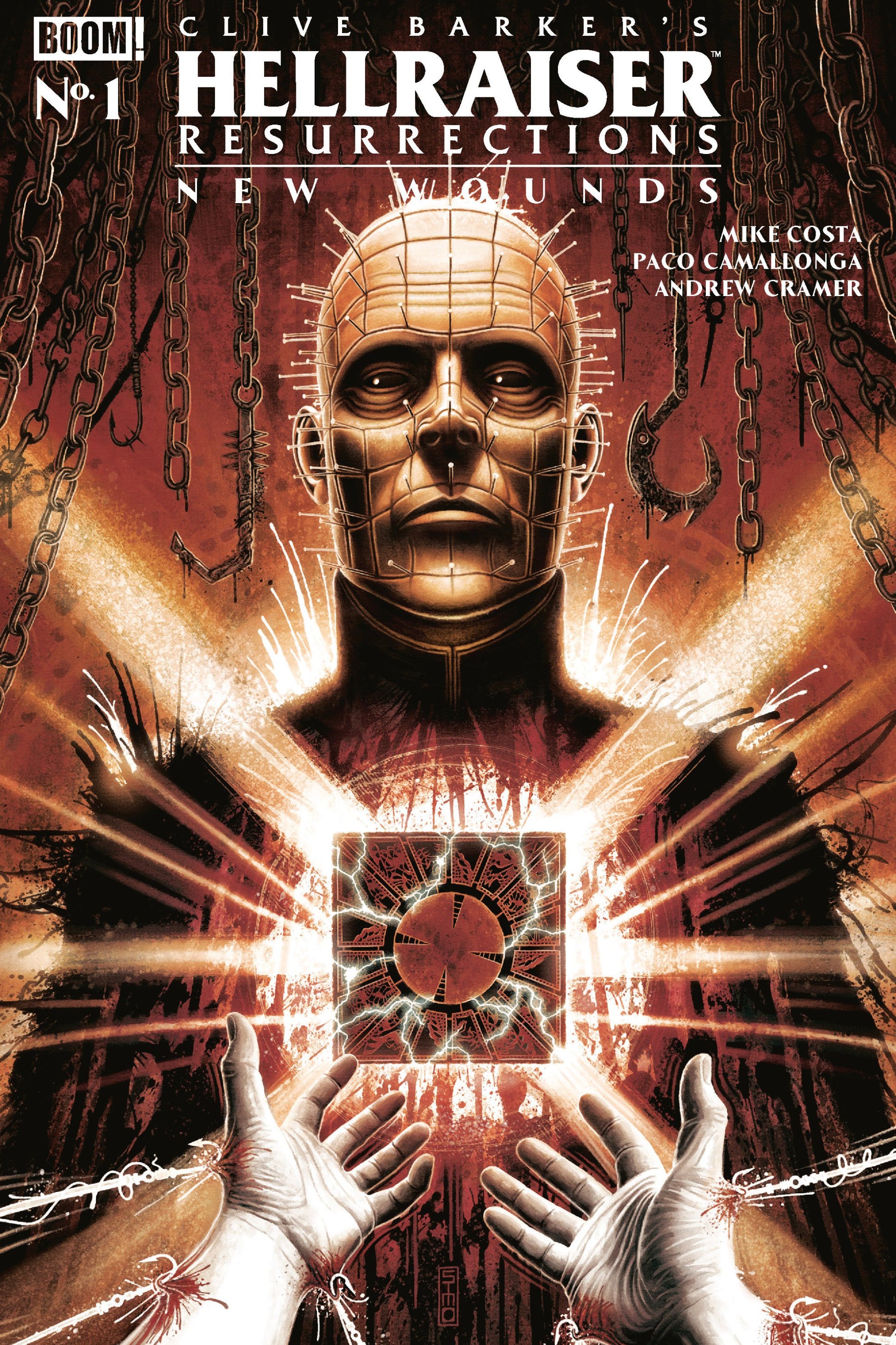 HELLRAISER RESURRECTIONS - NEW WOUNDS #1 A MAIN DRESSED SIMPSON CVR A
