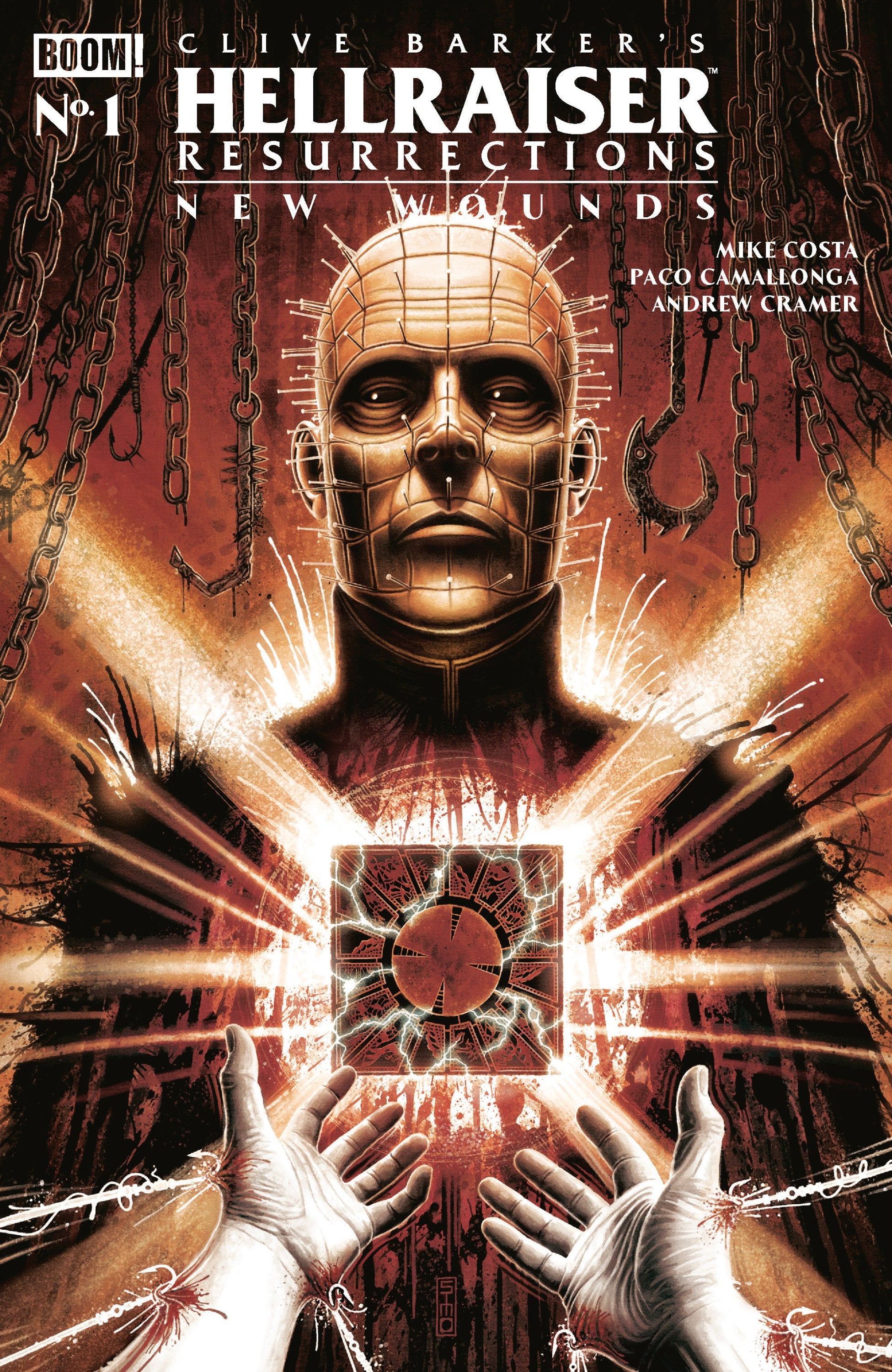 HELLRAISER RESURRECTIONS - NEW WOUNDS #1 A MAIN DRESSED SIMPSON CVR A