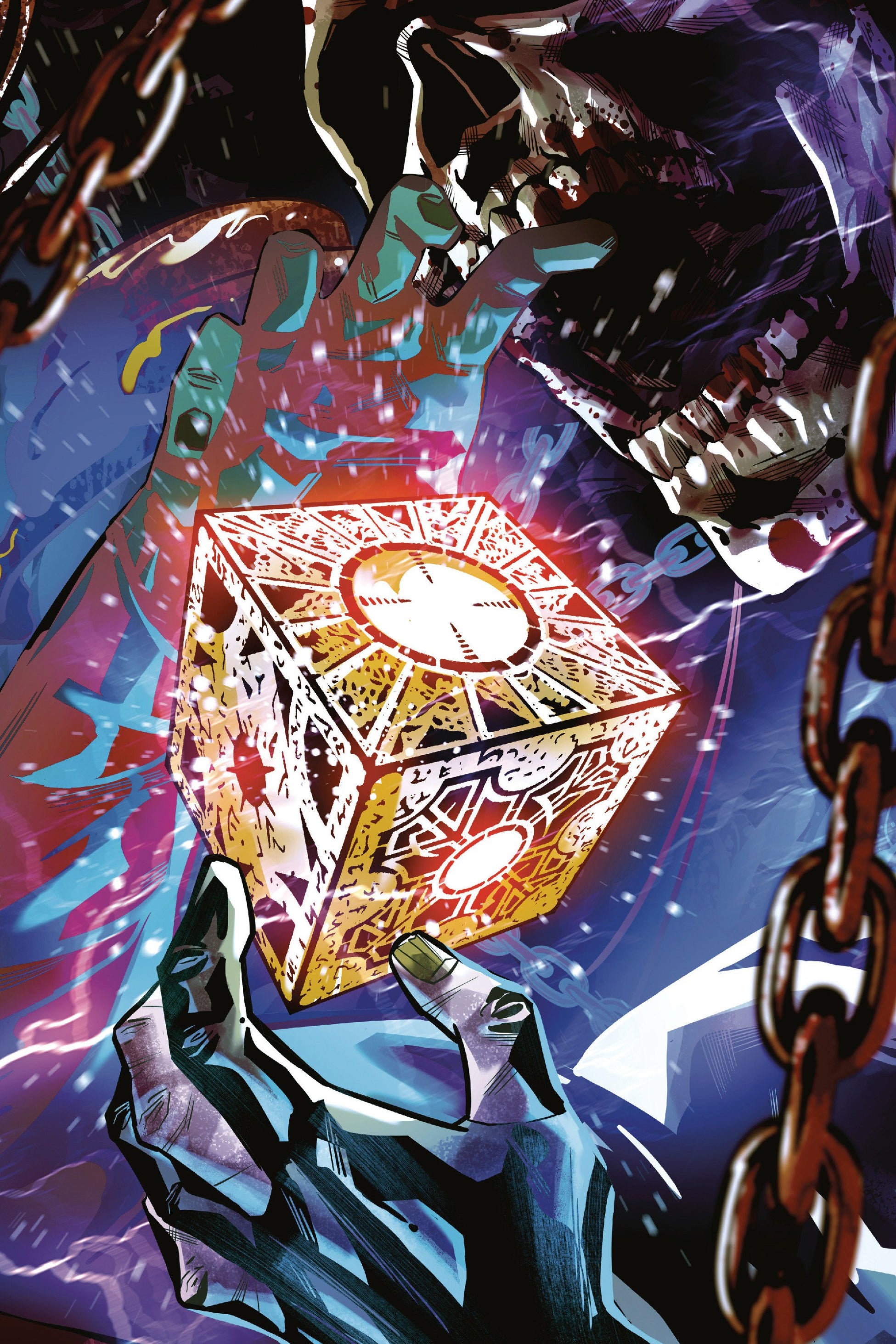 HELLRAISER RESURRECTIONS - NEW WOUNDS #1 D 1:10 INCV FULL ART SABBATINI CVR D 1:10 INCV