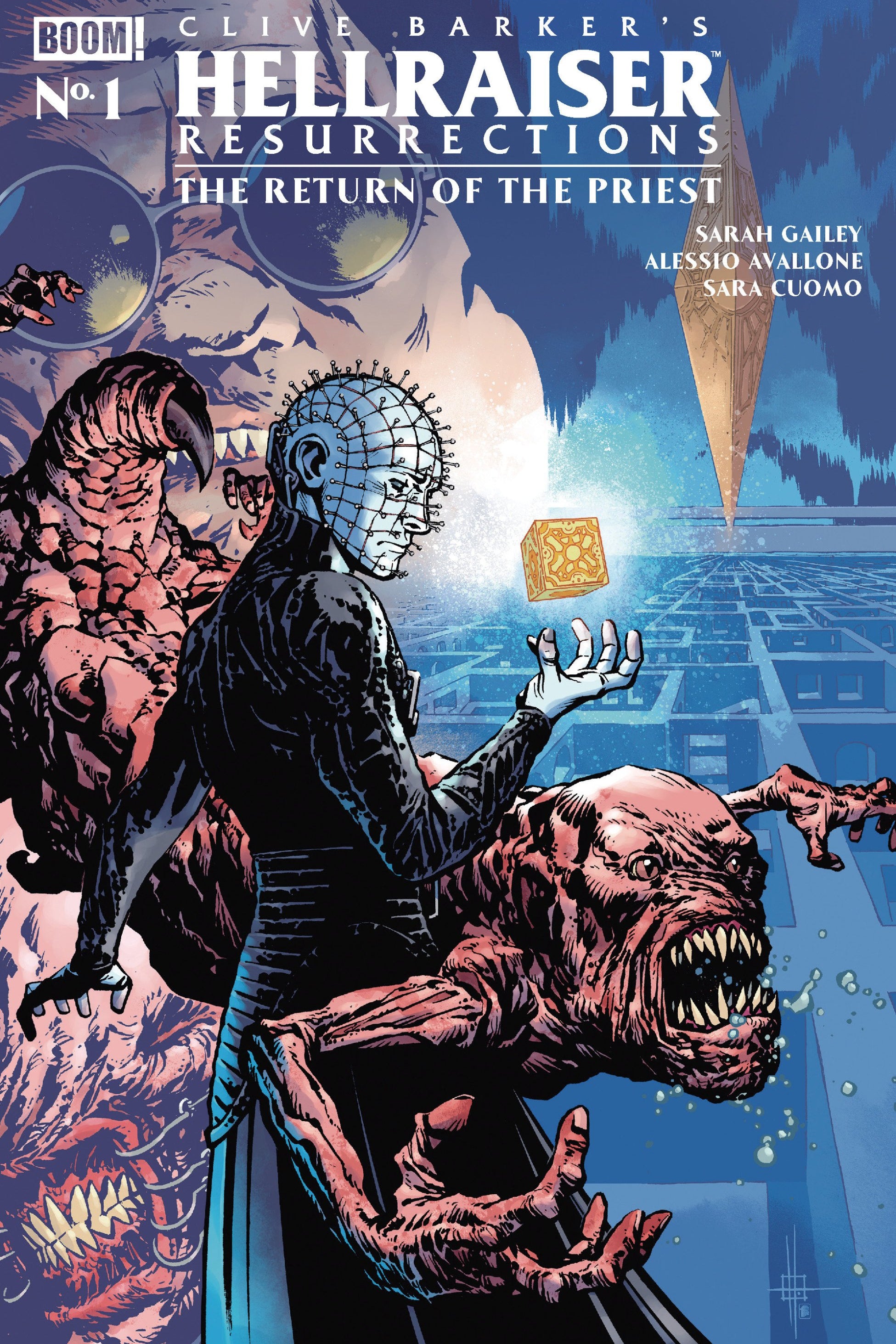 HELLRAISER RESURRECTIONS - THE RETURN OF THE PRIEST #1 A MAIN DRESSED HOWARD CVR A
