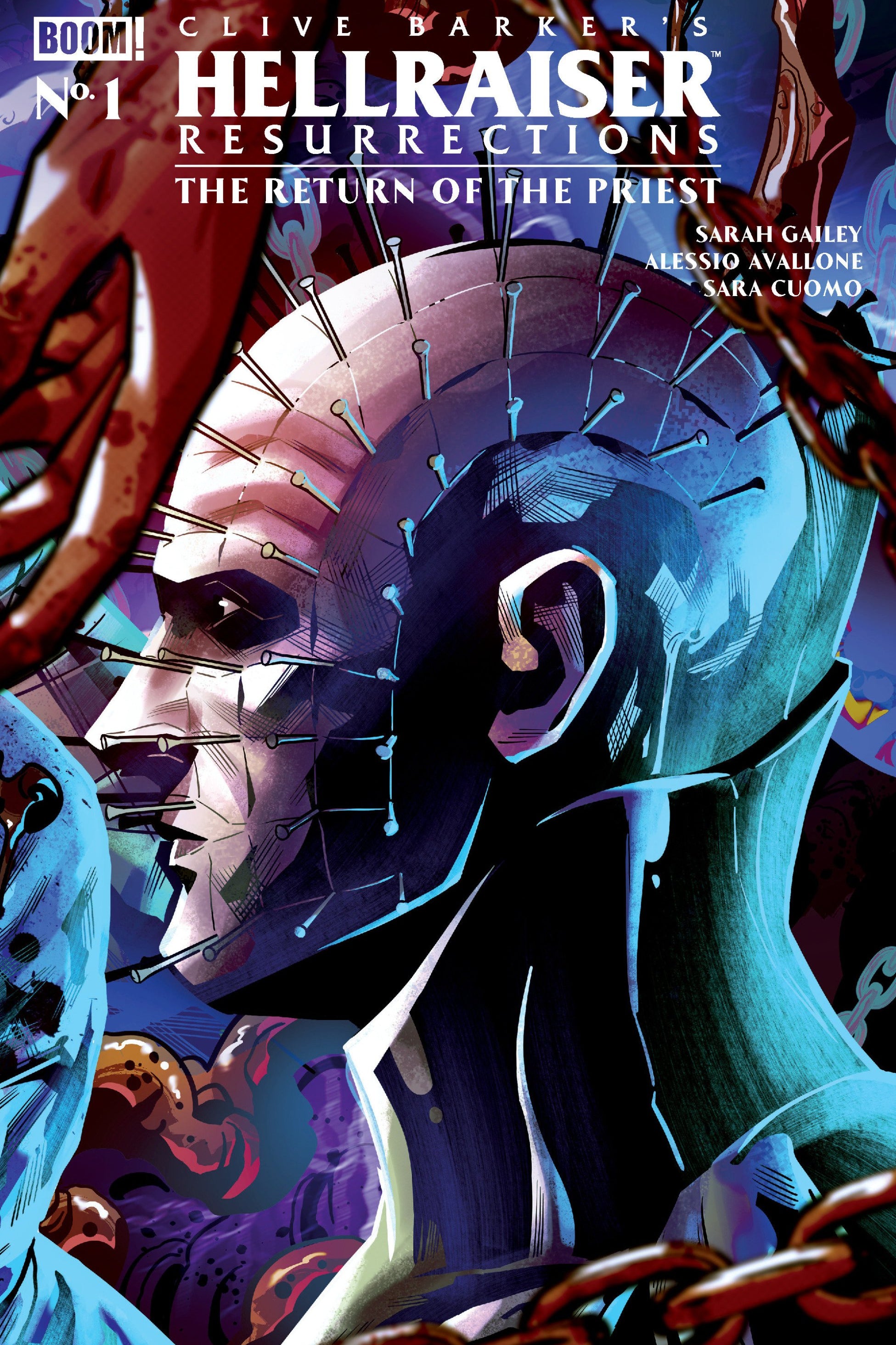 HELLRAISER RESURRECTIONS - THE RETURN OF THE PRIEST #1 B VAR DRESSED SABBATINI CVR B