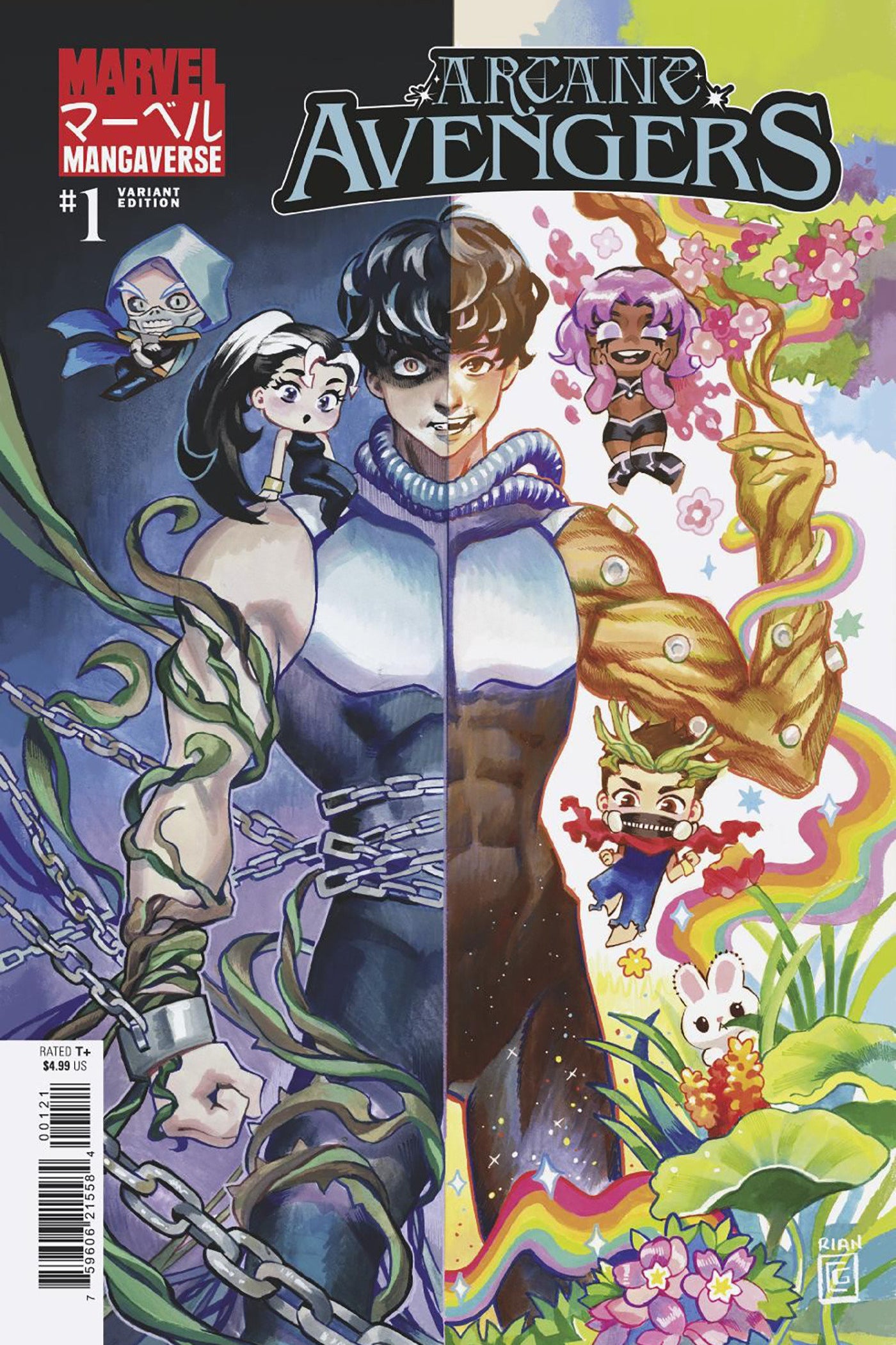 MARVEL MANGAVERSE ARCANE AVENGERS #1 RIAN GONZALES VAR CVR B