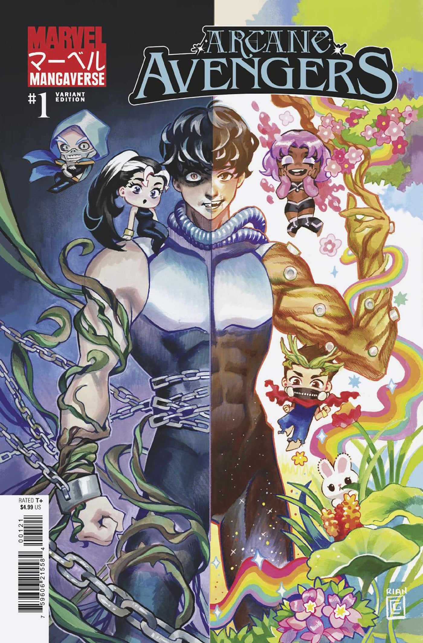 MARVEL MANGAVERSE ARCANE AVENGERS #1 RIAN GONZALES VAR CVR B