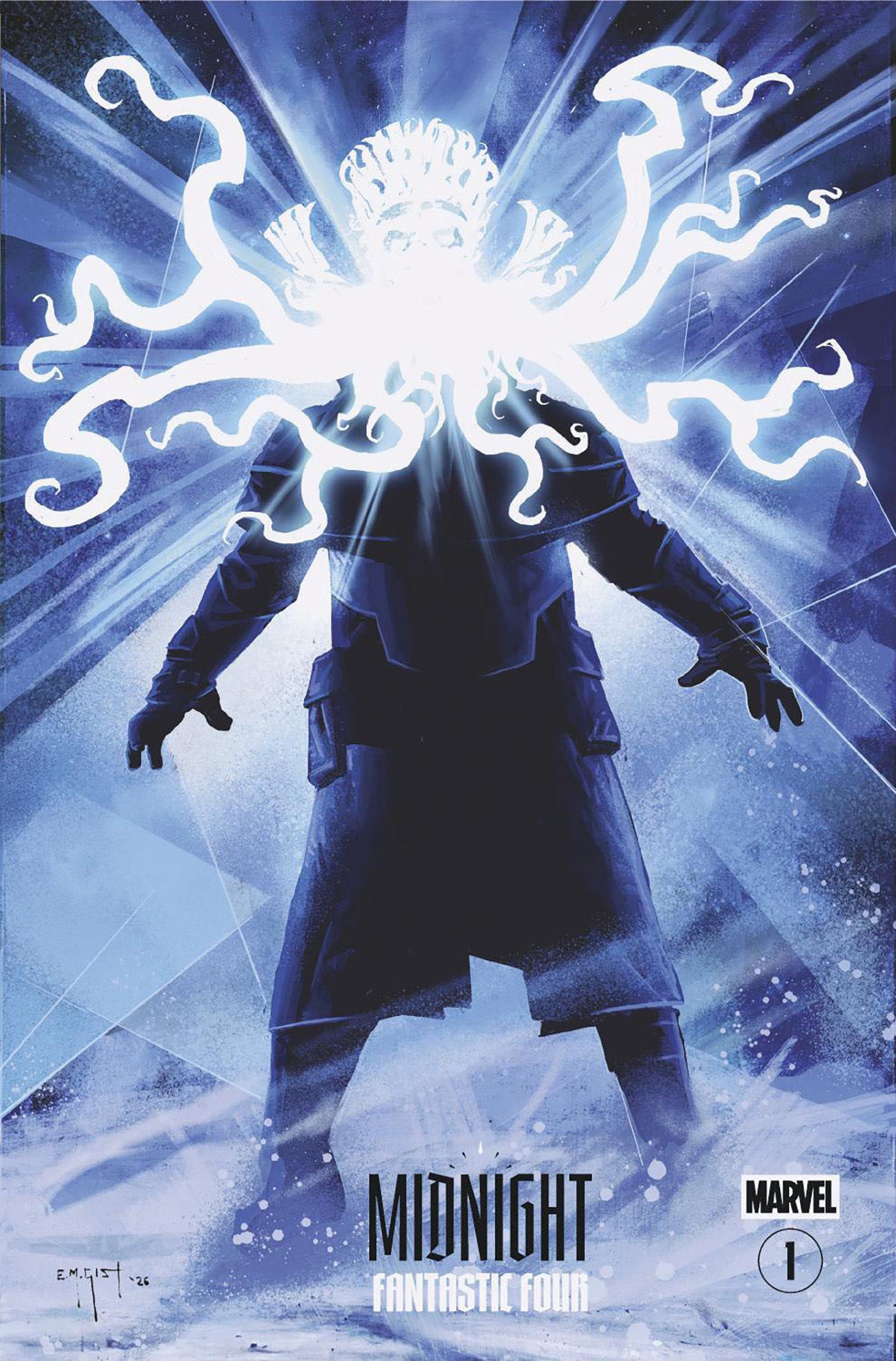 MIDNIGHT FANTASTIC FOUR #1 COVER D EM GIST MIDNIGHT HORROR HOMAGE VAR CVR D