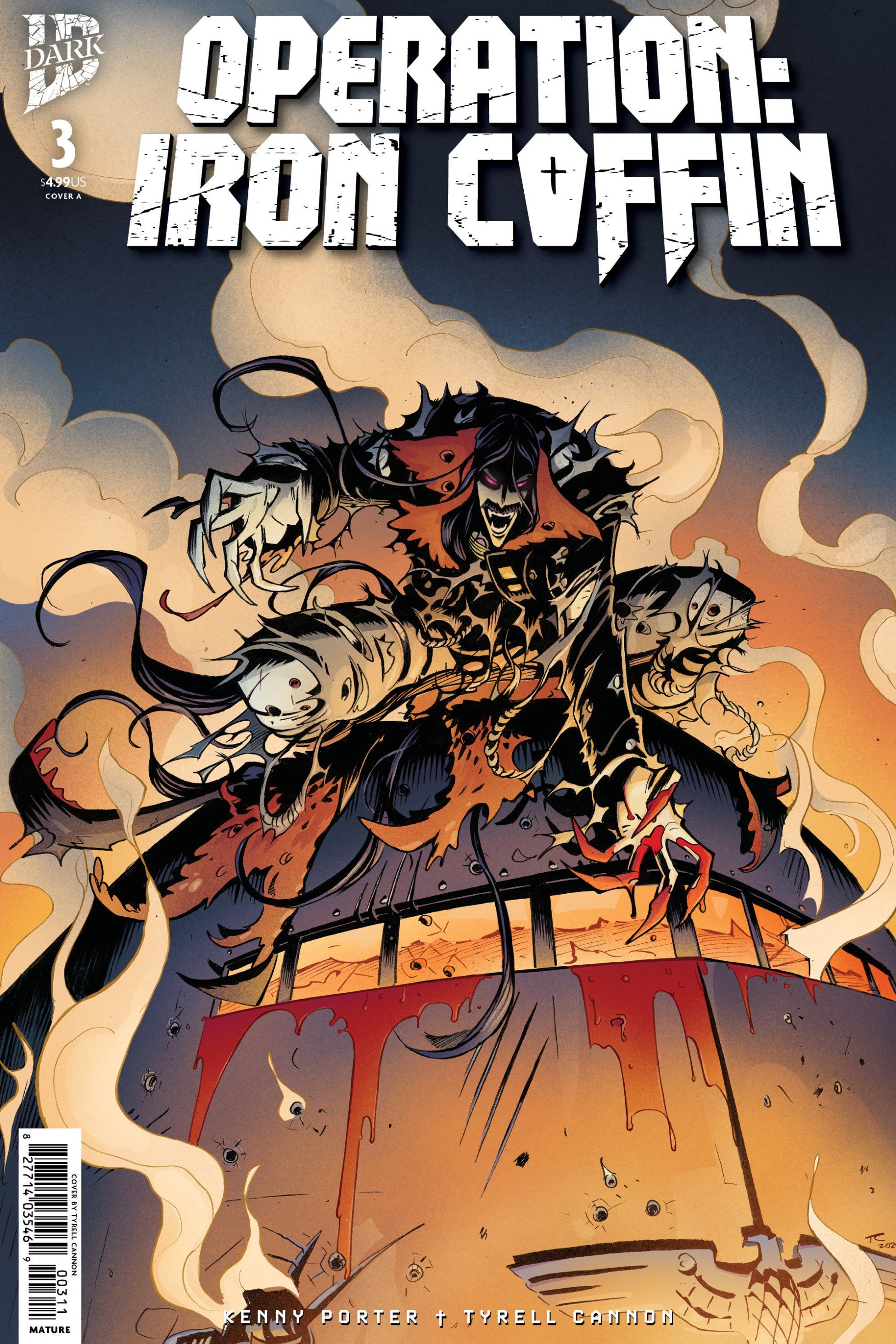 OPERATION IRON COFFIN #3 COVER A CANNON CVR A