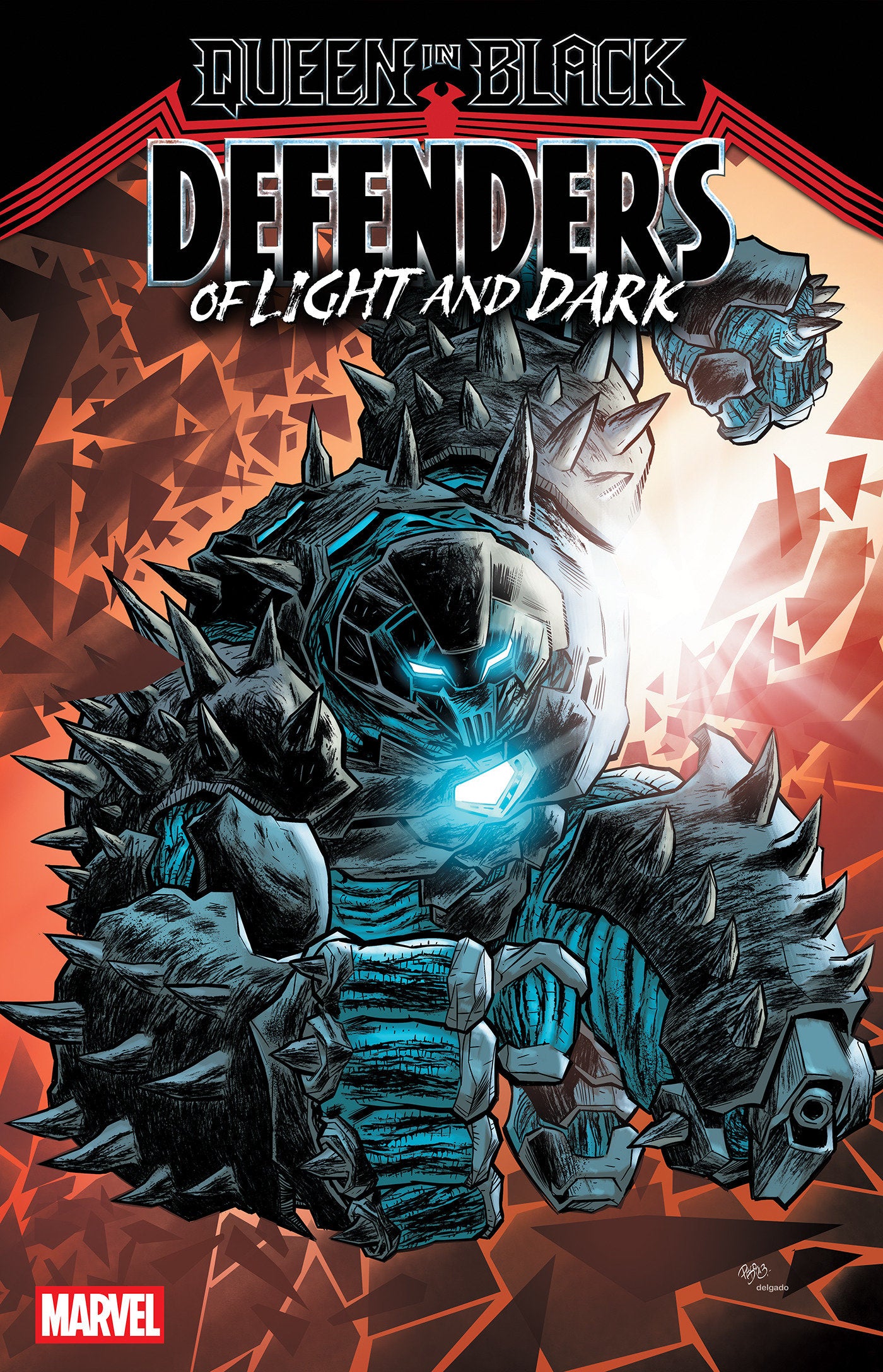 QUEEN IN BLACK DEFENDERS OF LIGHT AND DARK #3 PACO DIAZ VAR QIB CVR B