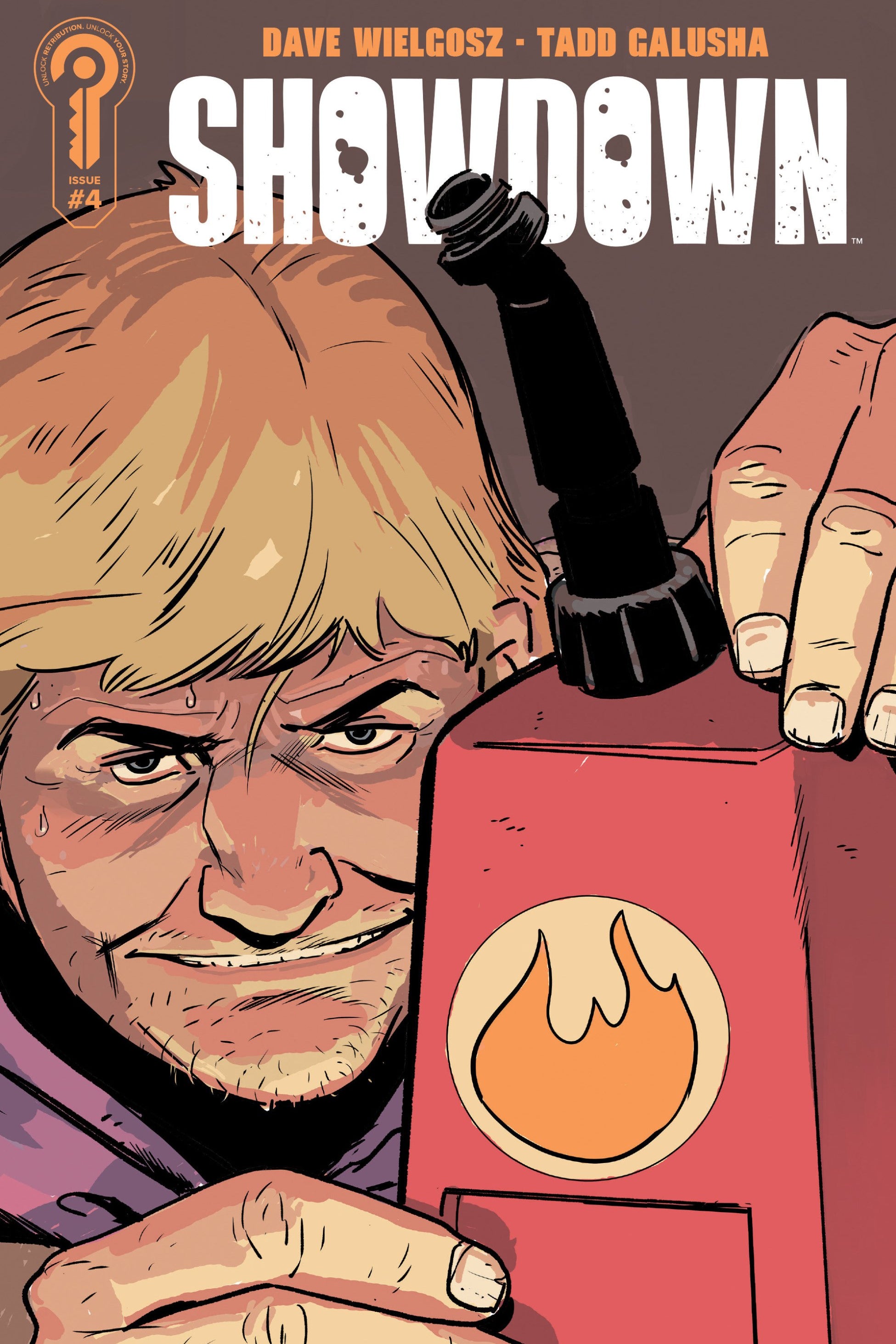 SHOWDOWN #4 COVER A STEVE LIEBER CVR A