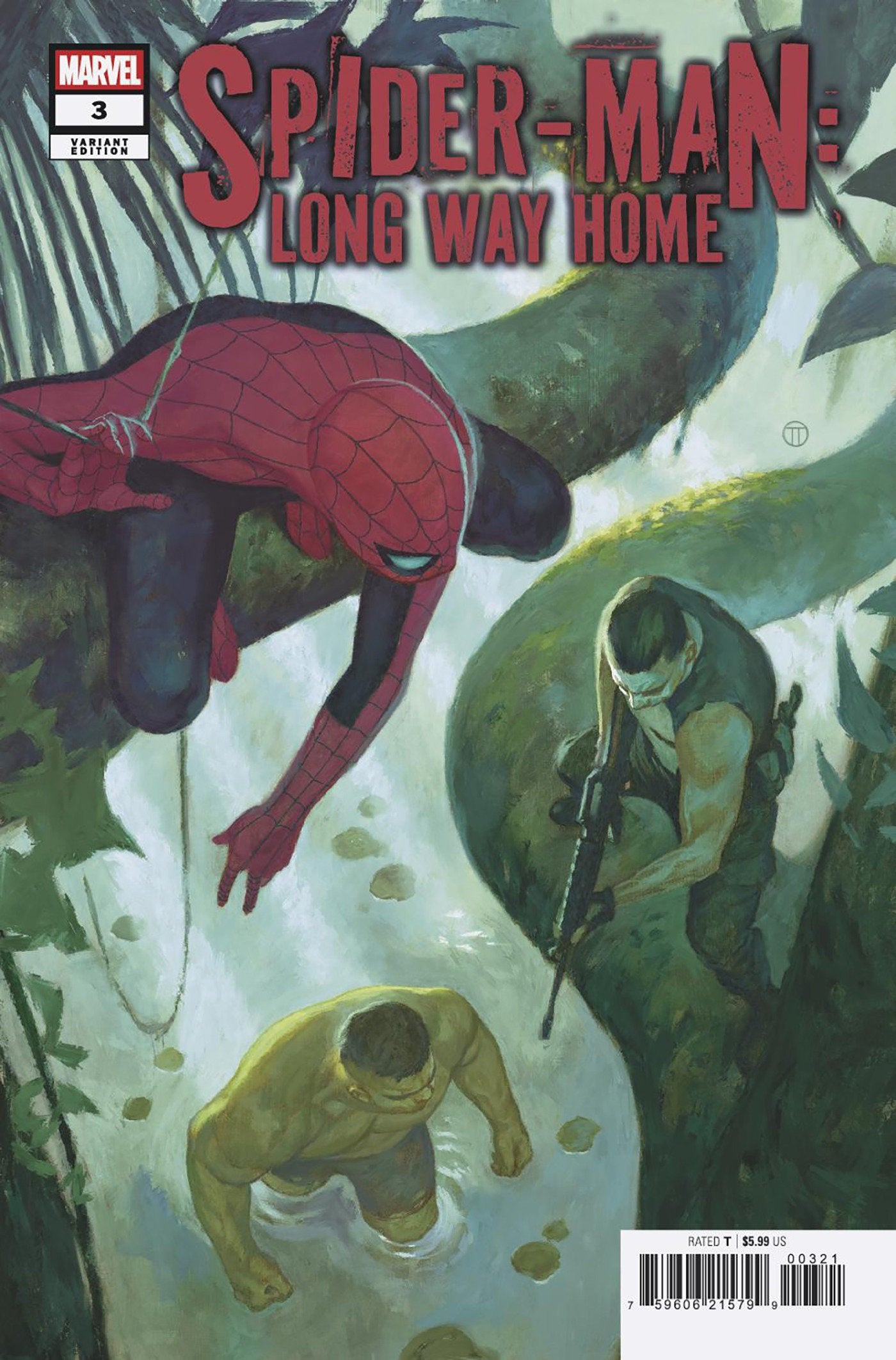 SPIDER-MAN LONG WAY HOME #3 JULIAN TOTINO TEDESCO VAR CVR B