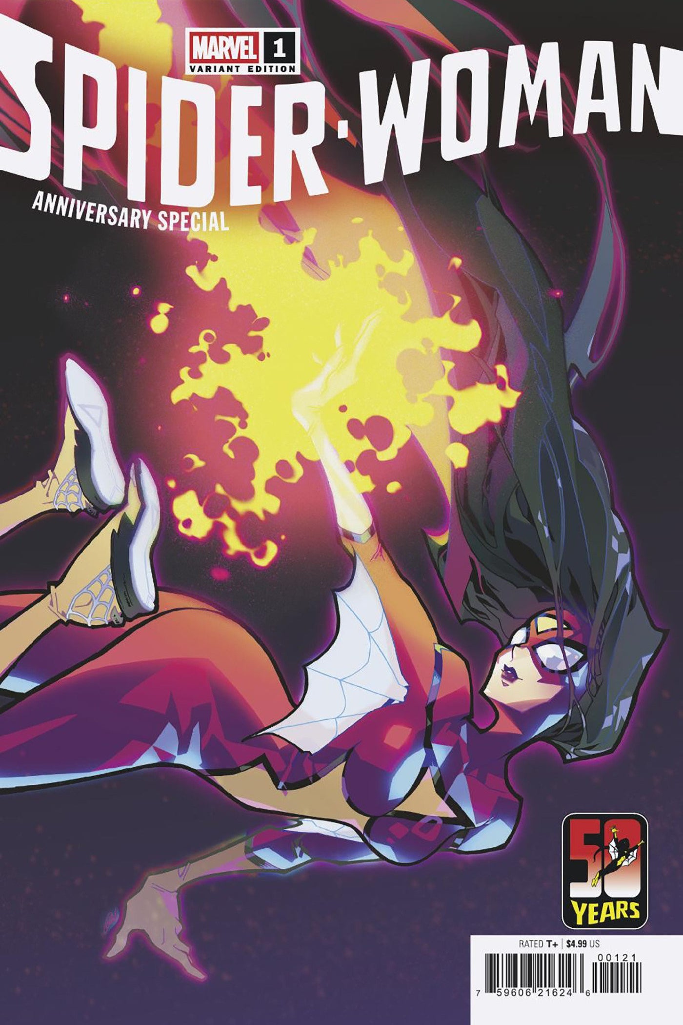 SPIDER-WOMAN 50TH ANNIVERSARY SPECIAL #1 ROSE BESCH SPIDER-WOMAN VAR CVR B