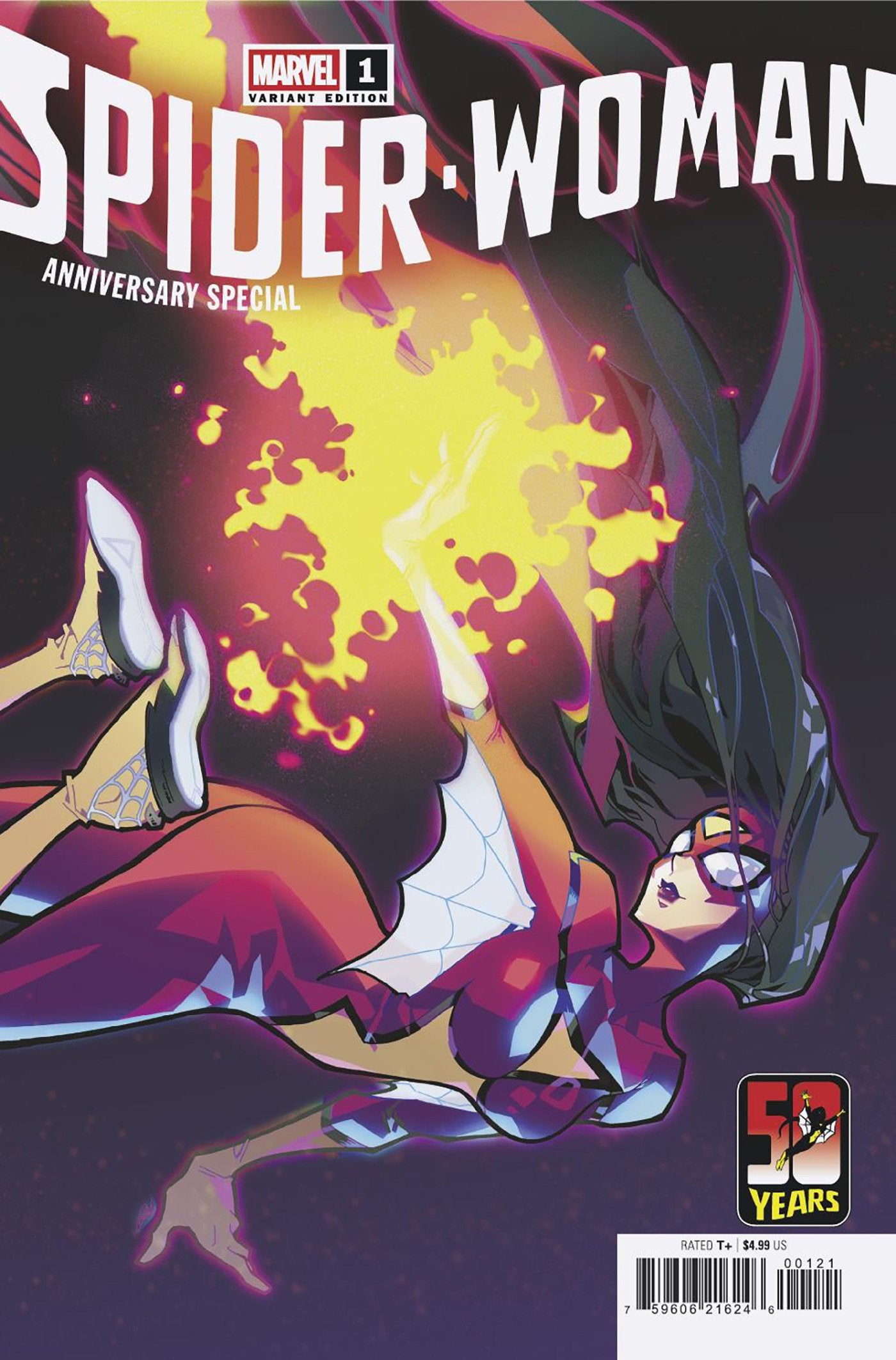 SPIDER-WOMAN 50TH ANNIVERSARY SPECIAL #1 ROSE BESCH SPIDER-WOMAN VAR CVR B