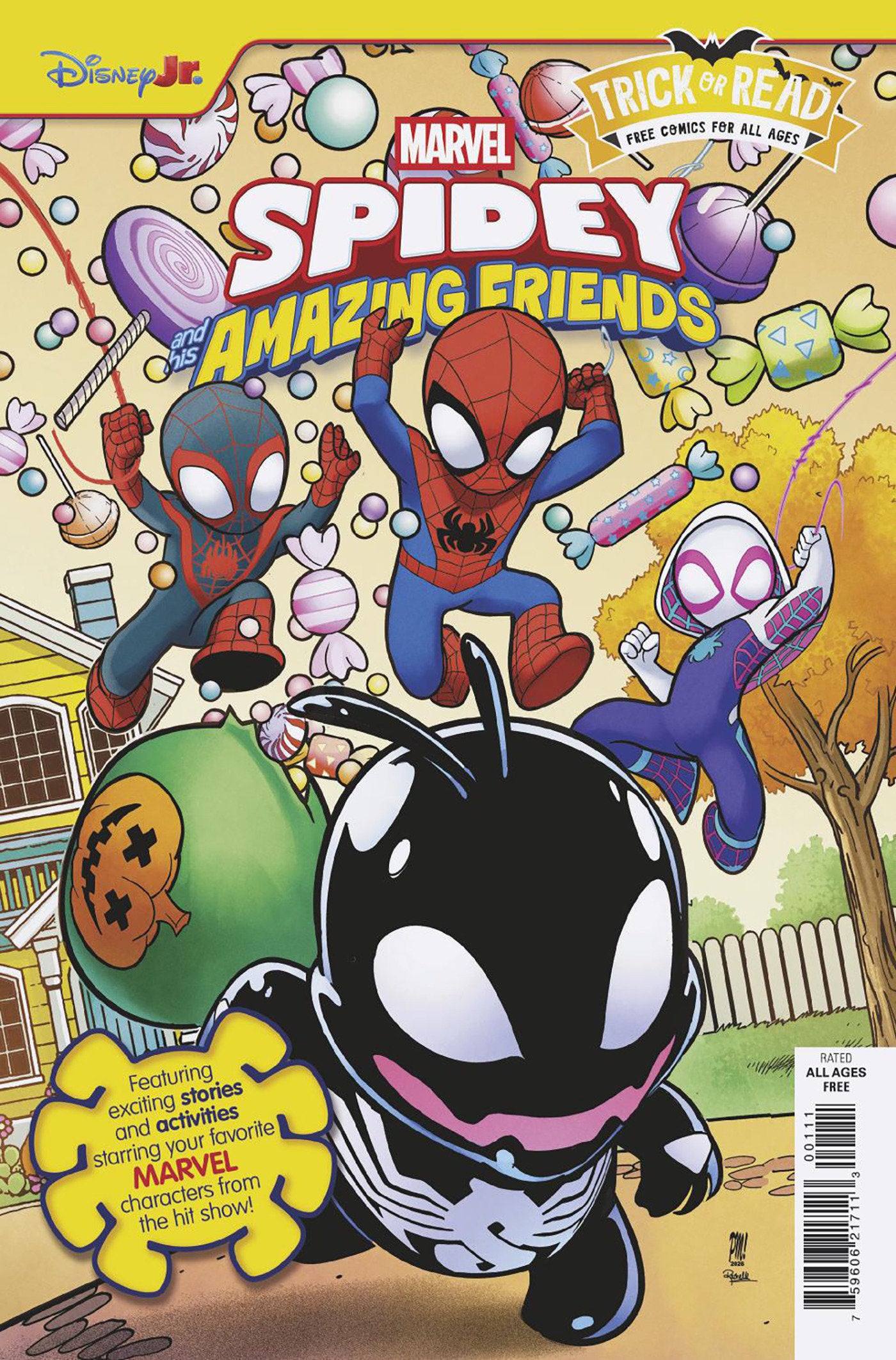 SPIDEY AND HIS AMAZING FRIENDS #1 HALLOWEEN TRICK-OR-READ 2026 BUNDLES OF 20