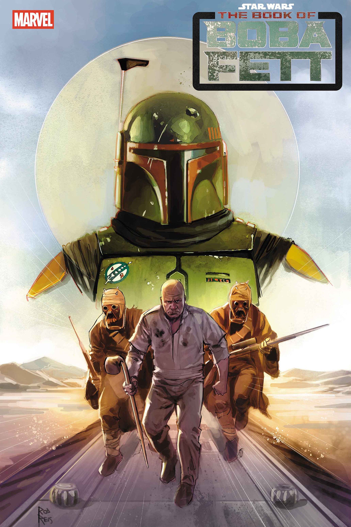 STAR WARS THE BOOK OF BOBA FETT #2 ROD REIS VAR CVR B