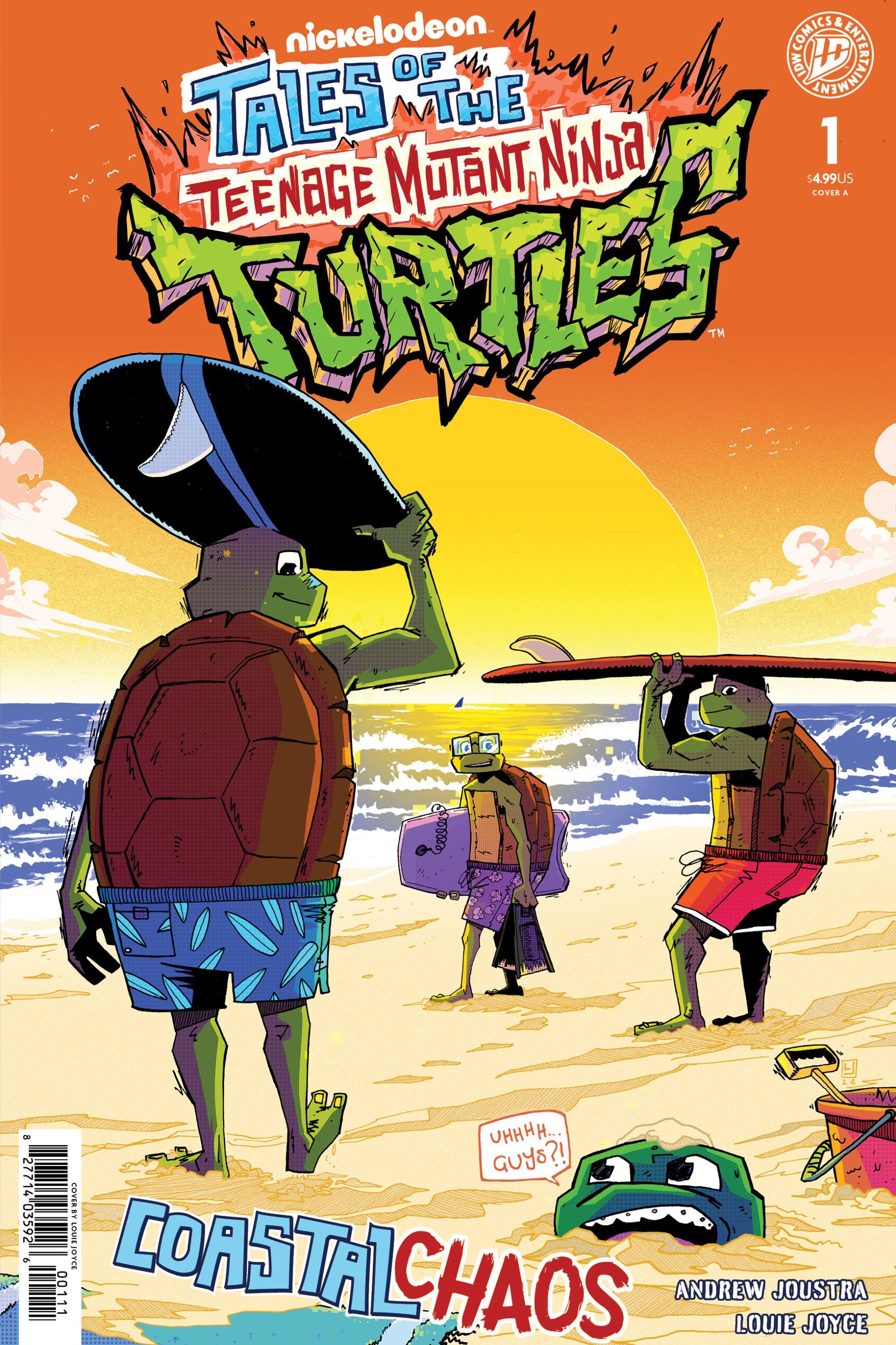 TALES OF THE TEENAGE MUTANT NINJA TURTLES COASTAL CHAOS #1 COVER A JOYCE CVR A