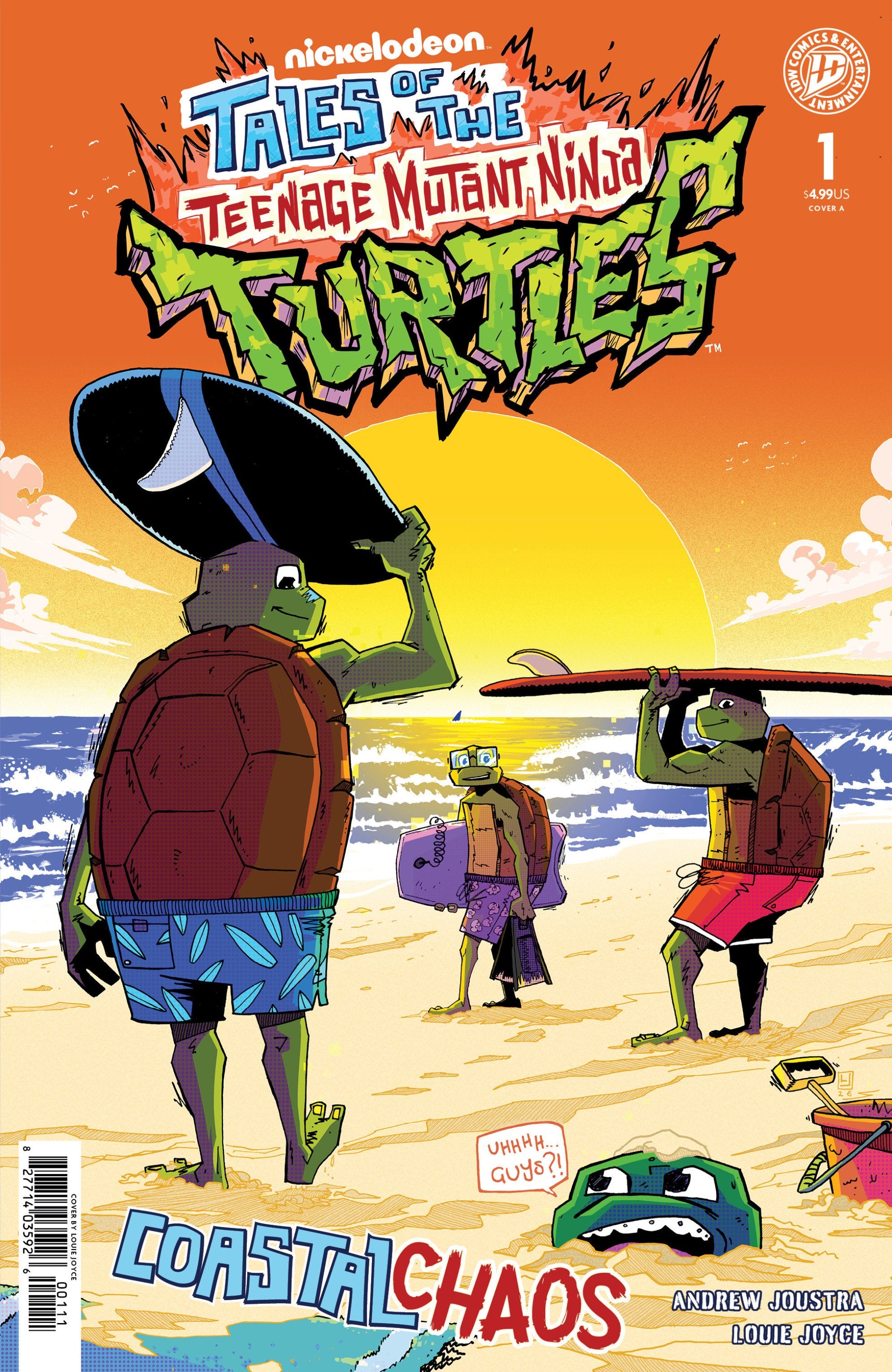 TALES OF THE TEENAGE MUTANT NINJA TURTLES COASTAL CHAOS #1 COVER A JOYCE CVR A