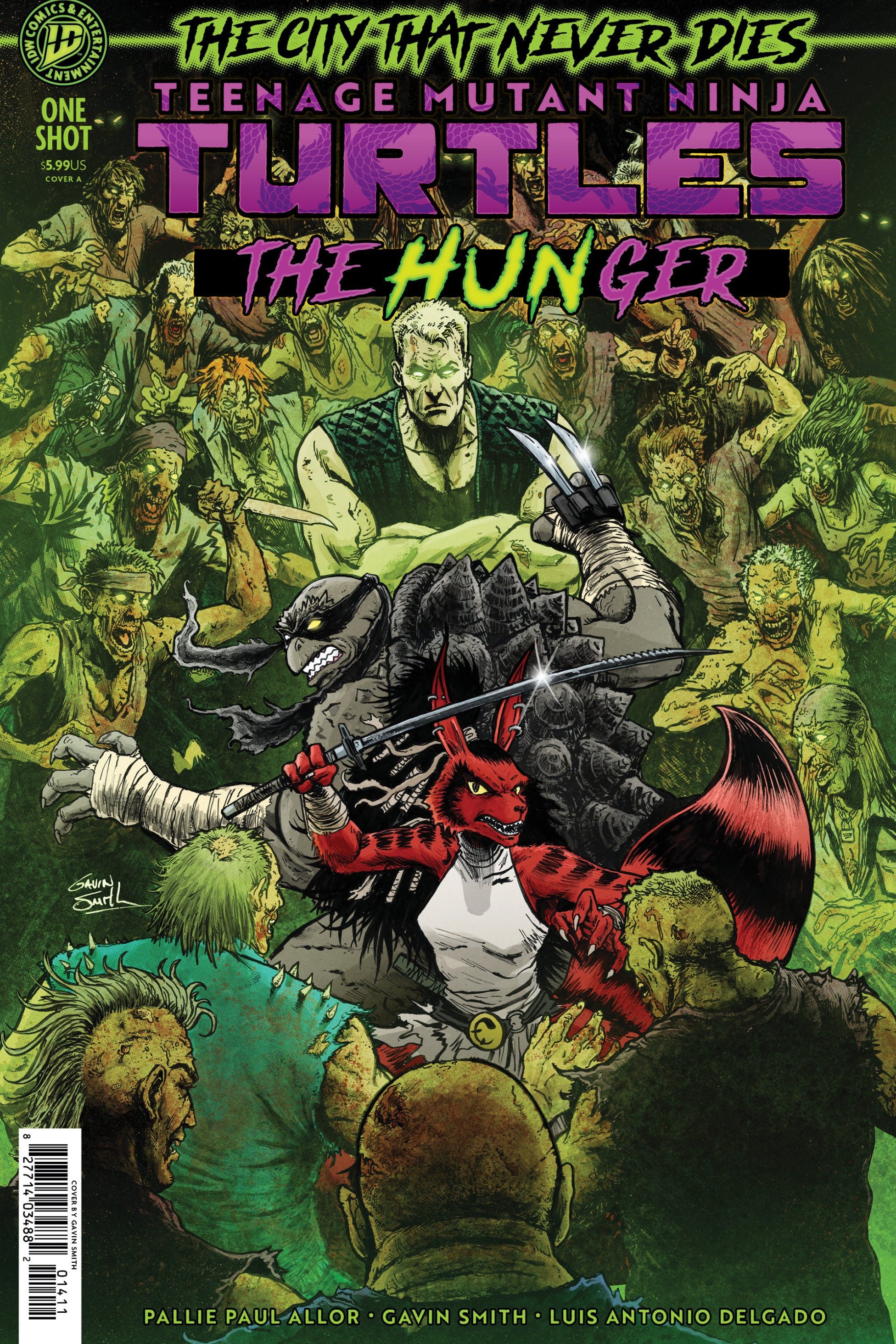 TEENAGE MUTANT NINJA TURTLES THE HUNGER COVER A SMITH CVR A