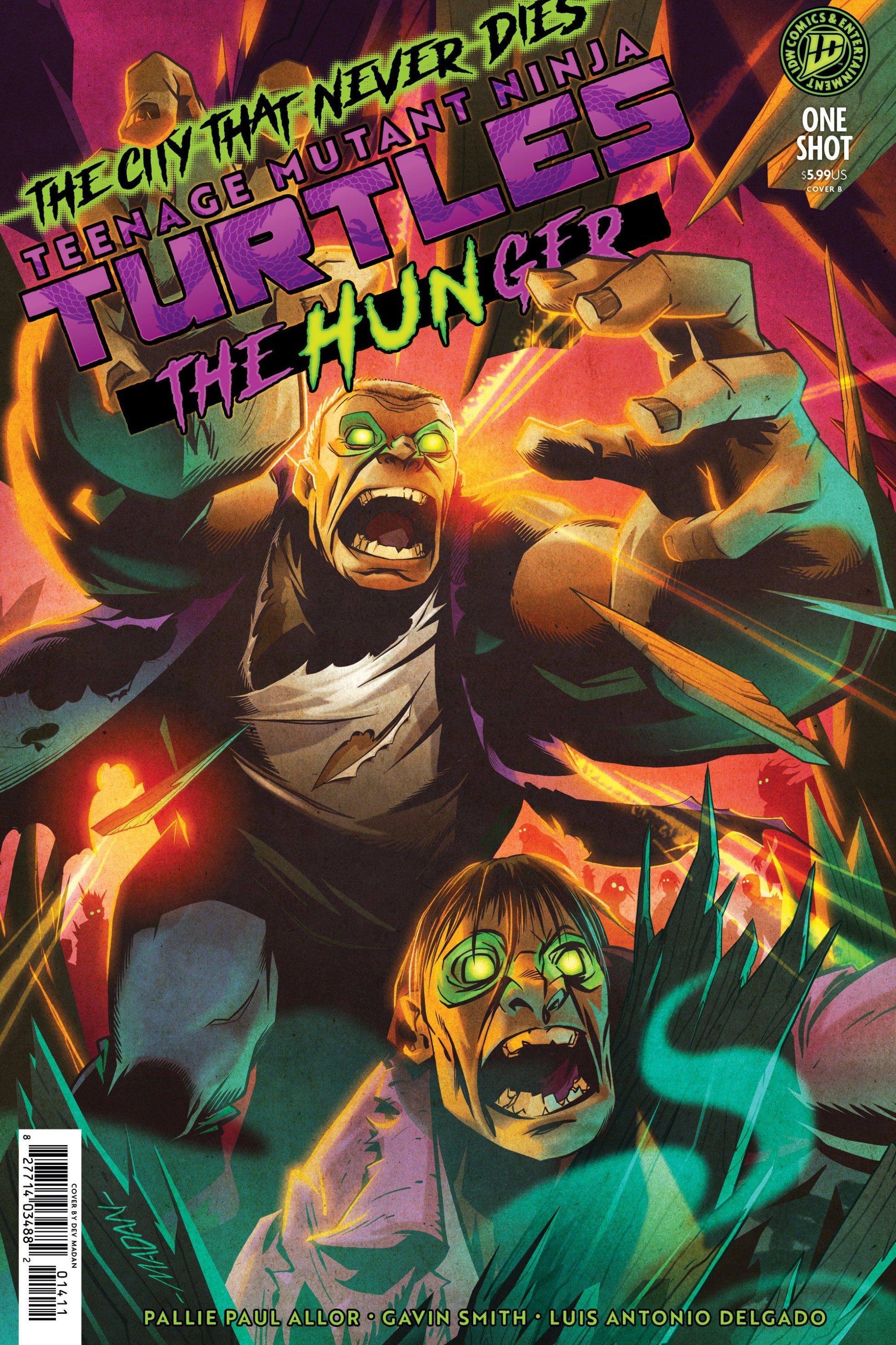 TEENAGE MUTANT NINJA TURTLES THE HUNGER VAR B MADAN CVR B