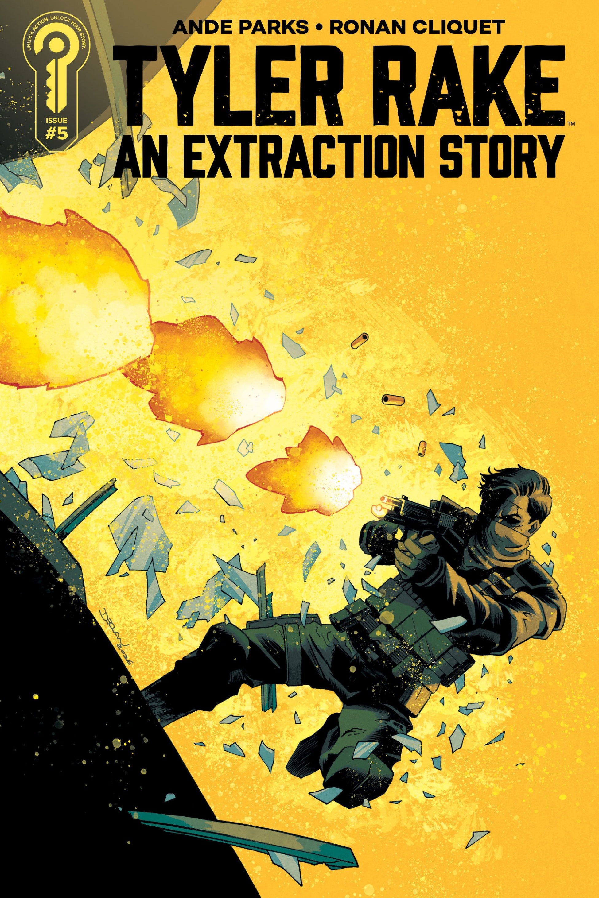 TYLER RAKE AN EXTRACTION STORY #5 COVER A DECLAN SHALVEY CVR A