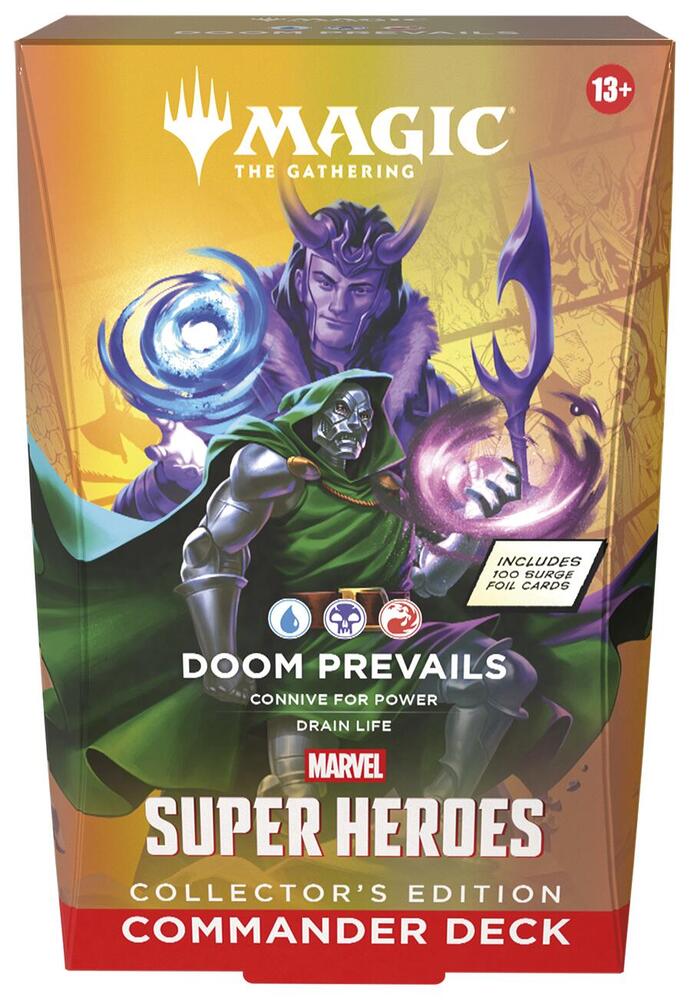 Marvel Super Heroes Commander Deck - Doom Prevails Collector's Edition - Commander: Marvel Super Heroes MSC