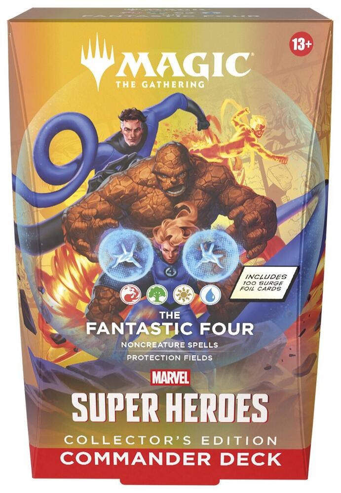 Marvel Super Heroes Commander Deck - The Fantastic Four Collector's Edition - Commander: Marvel Super Heroes MSC