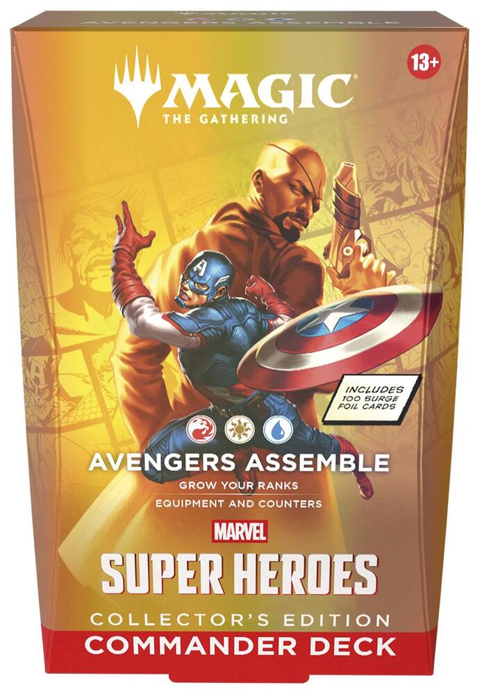 Marvel Super Heroes Commander Deck - Avengers Assemble Collector's Edition - Commander: Marvel Super Heroes MSC