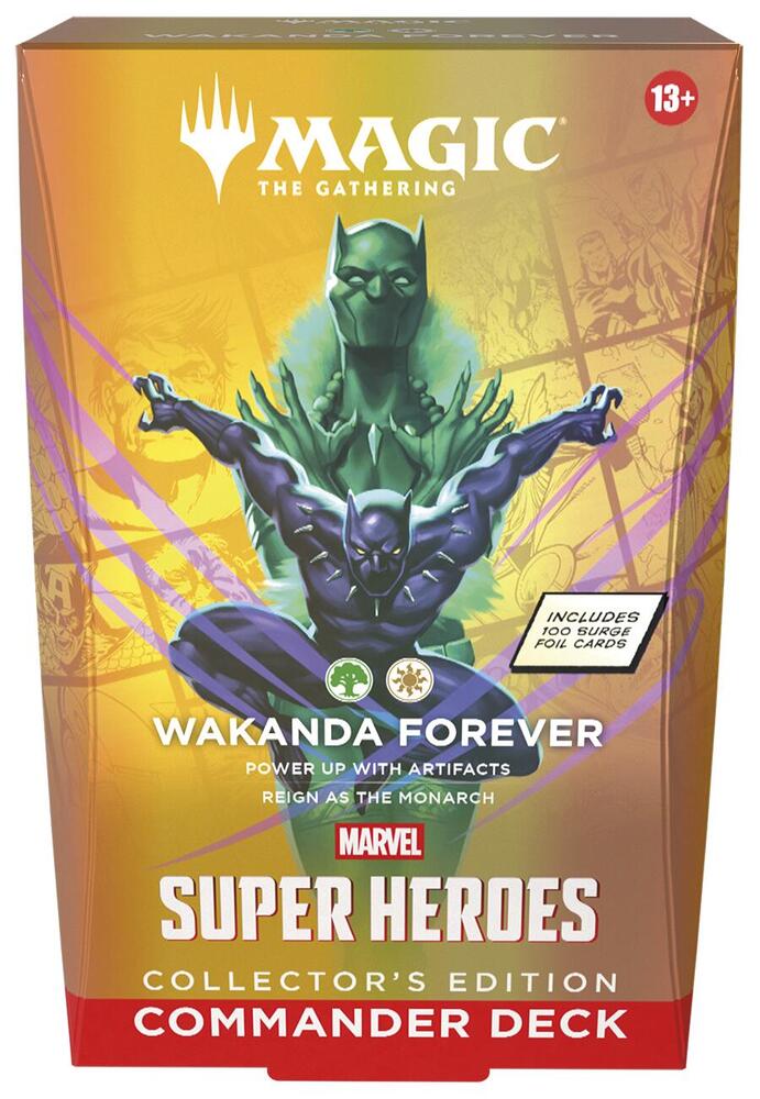 Marvel Super Heroes Commander Deck - Wakanda Forever Collector's Edition - Commander: Marvel Super Heroes MSC