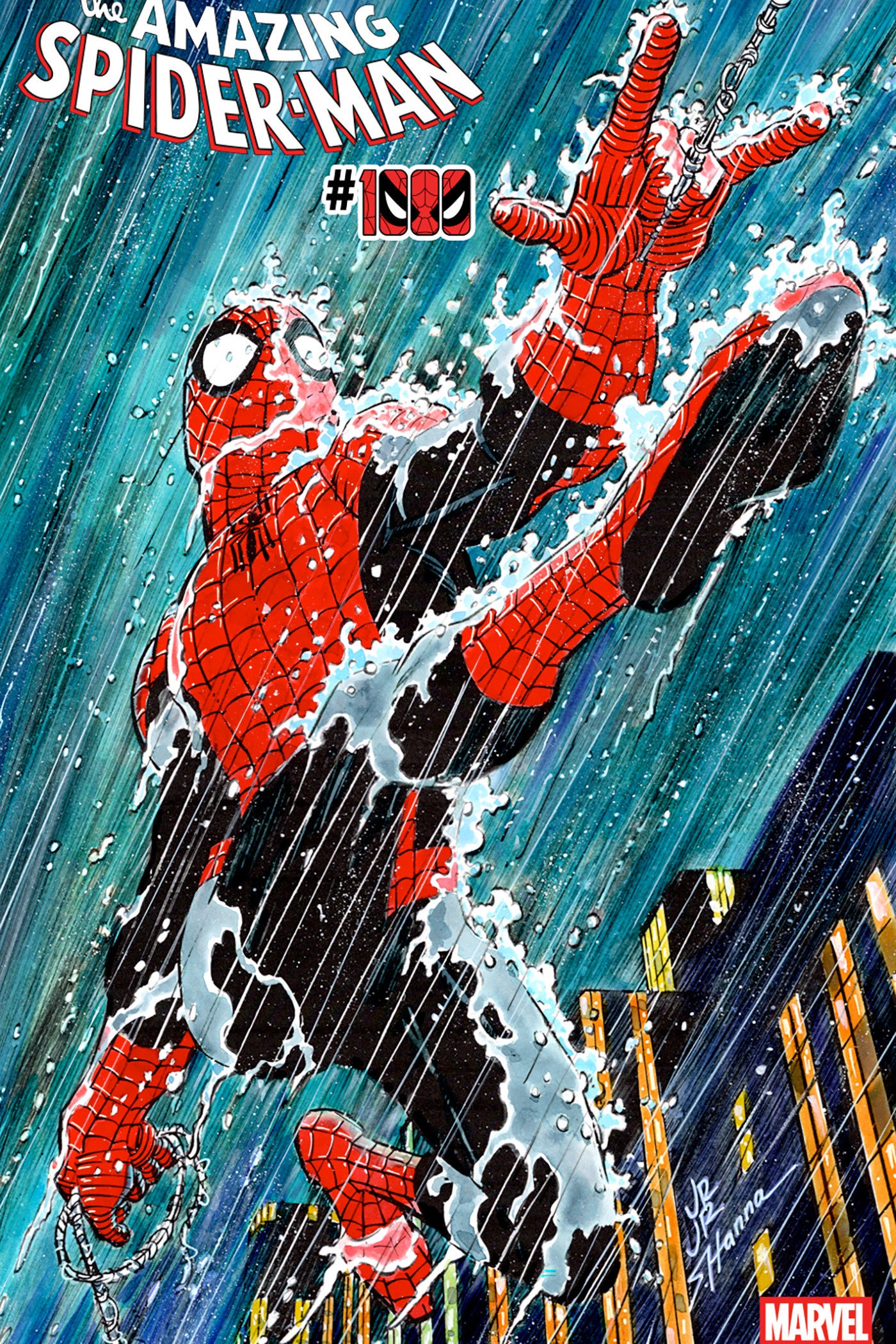 AMAZING SPIDER-MAN #1000 JOHN ROMITA JR VAR CVR F
