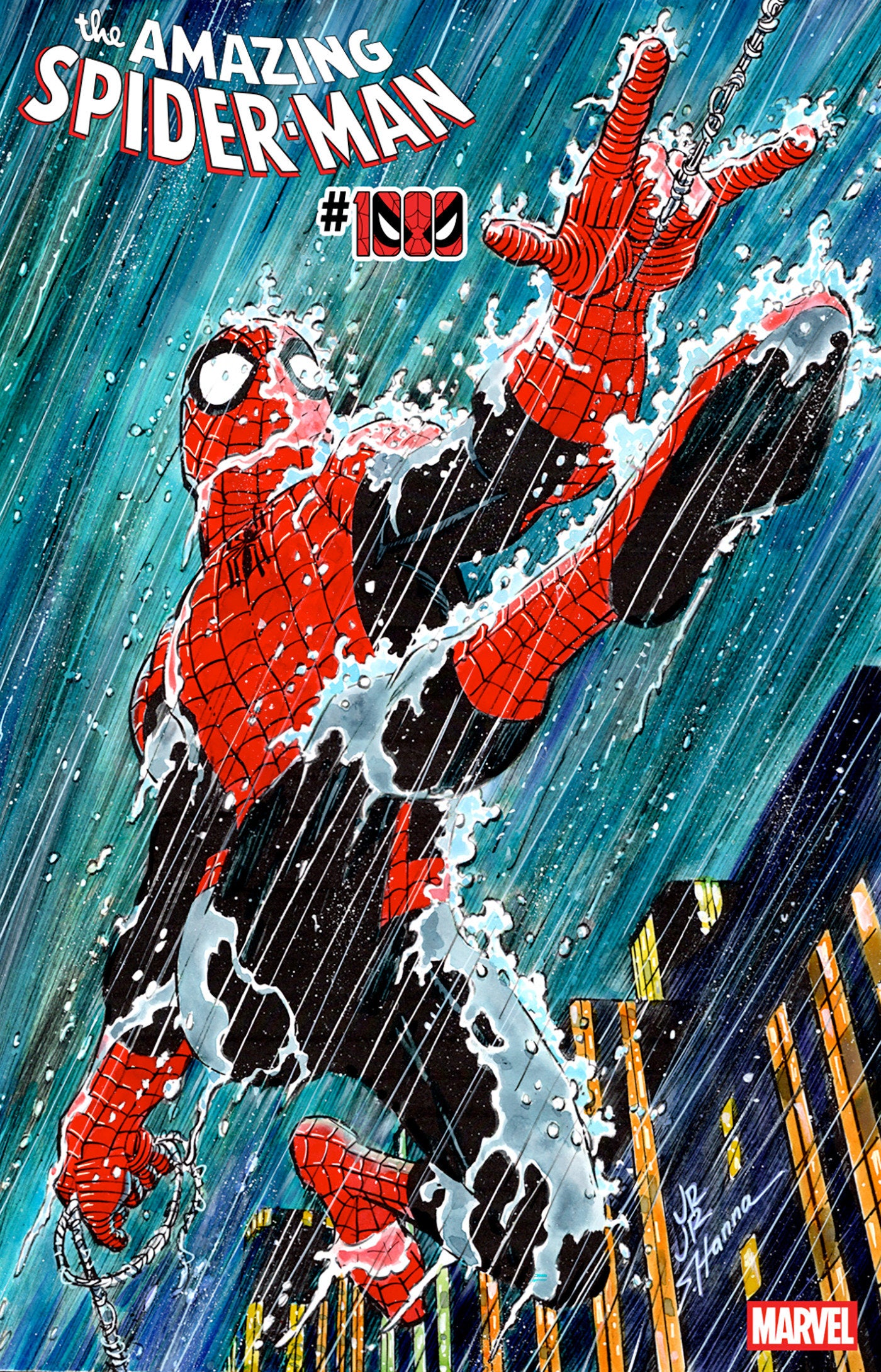 AMAZING SPIDER-MAN #1000 JOHN ROMITA JR VAR CVR F