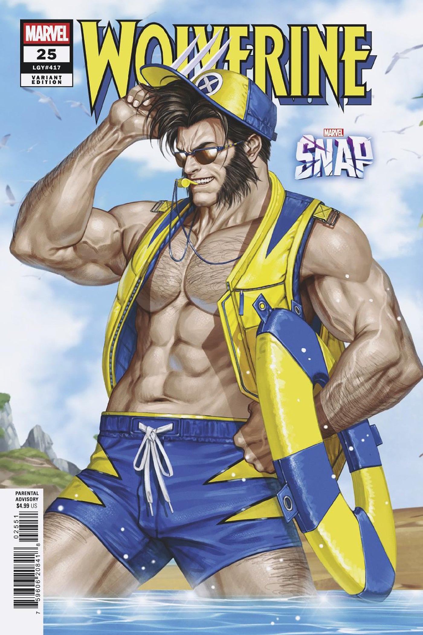 WOLVERINE #25 INHYUK LEE MARVEL SNAP SWIMSUIT VAR CVR E