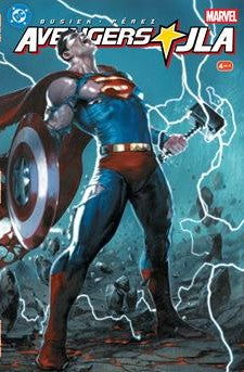 AVENGERS JLA #4 FACSIMILE EDITION CVR E GABRIELE DELL OTTO WRAPAROUND VAR