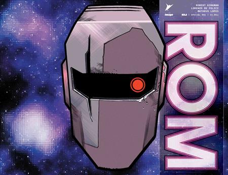ROM SPECIAL #1 ONE SHOT CVR F JOHN AMOR AND ANDRES JUAREZ DIE CUT FOIL MASK VAR