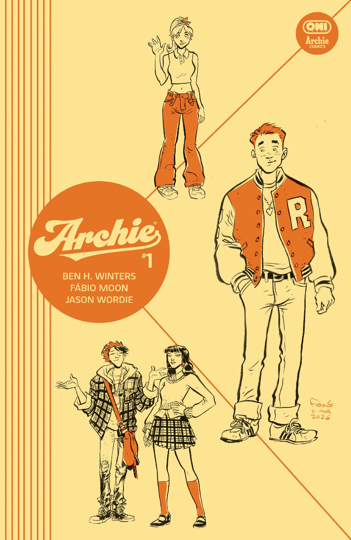 ARCHIE #1 COVER V FBIO MOON LOCAL COMIC SHOP DAY VAR CVR B