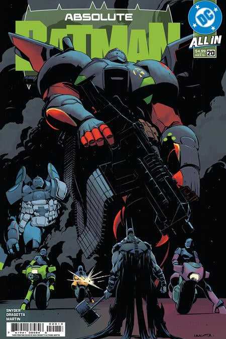 ABSOLUTE BATMAN #20 THIRD PRINTING CVR A