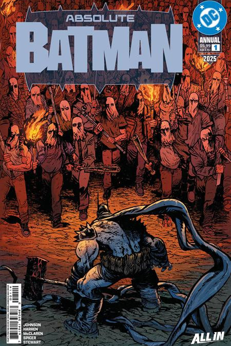 ABSOLUTE BATMAN 2025 ANNUAL #1 ONE SHOT FOURTH PRINTING CVR A DANIEL WARREN JOHNSON