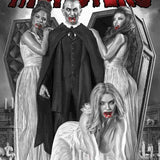 MARK SPEARS MONSTERS #1 7TH PTG BLACK WHITE AND DEAD EDITION CVR C MARK SPEARS COURT OF BLOOD VAR