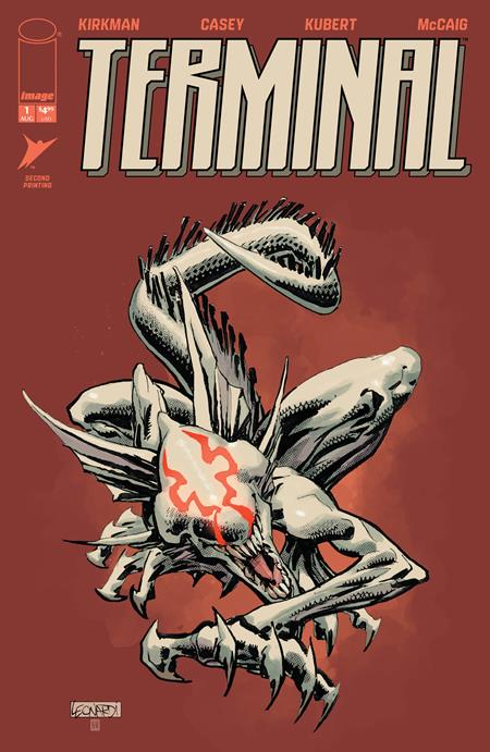 TERMINAL #1 2ND PTG CVR B RICK LEONARDI AND NEERAJ MENON MONSTER VAR