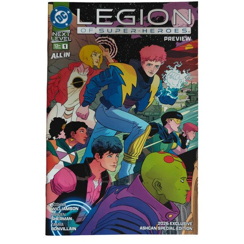 LEGION OF SUPER-HEROES SDCC 2026 EXCLUSIVE ASHCAN SPECIAL EDITION