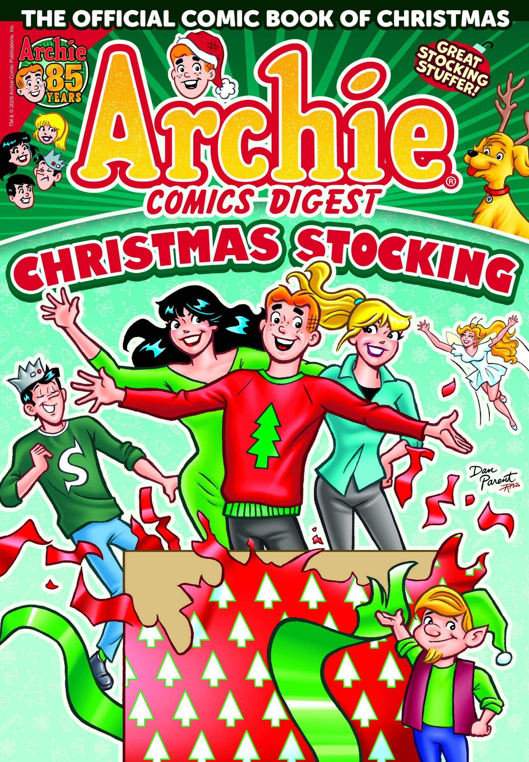 ARCHIE COMICS DIGEST #8 CHRISTMAS STOCKING
