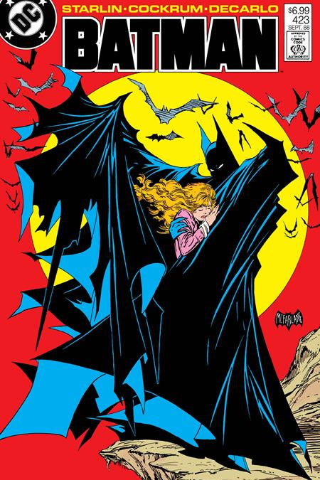 BATMAN #423 FACSIMILE EDITION CVR C TODD MCFARLANE FOIL VAR