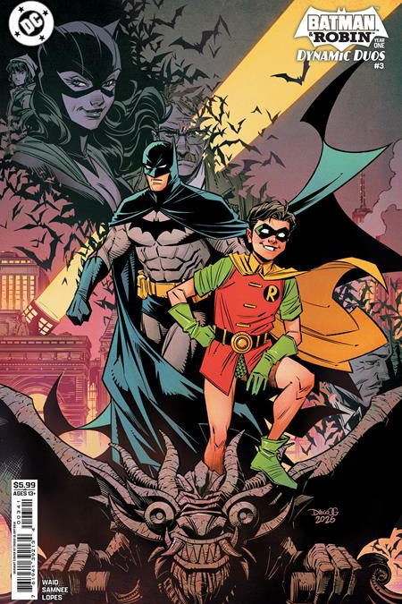 BATMAN & ROBIN YEAR ONE DYNAMIC DUOS #3 CVR D DIEGO OLORTEGUI CARD STOCK VAR (OF 12)