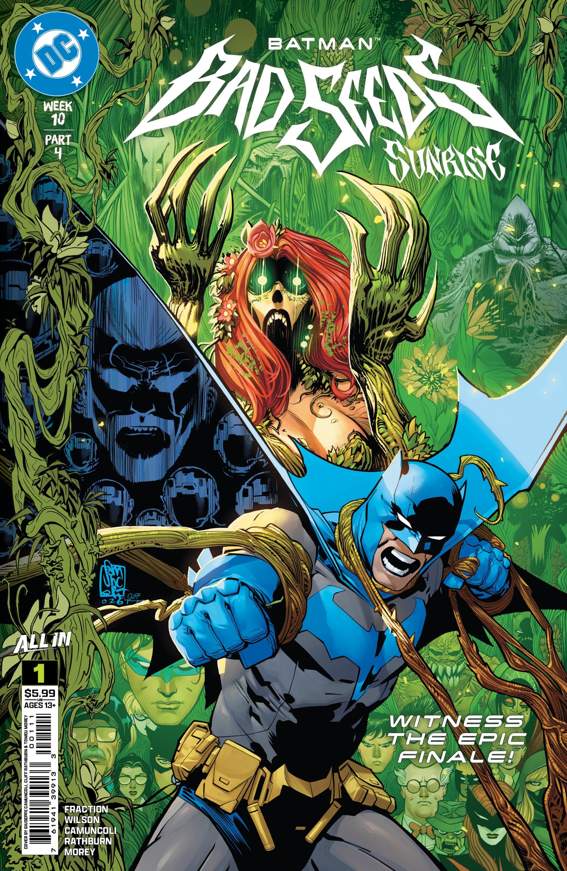 BATMAN BAD SEEDS SUNRISE #1 ONE SHOT CVR A GIUSEPPE CAMUNCOLI & CLIFF RATHBURN
