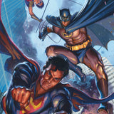 BATMAN SUPERMAN WORLDS FINEST #56 CVR B BEN HARVEY CARD STOCK VAR