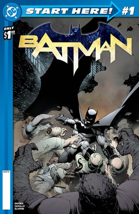 DC START HERE - BUNDLE OF 25 - BATMAN 2011 #1 THE NEW 52
